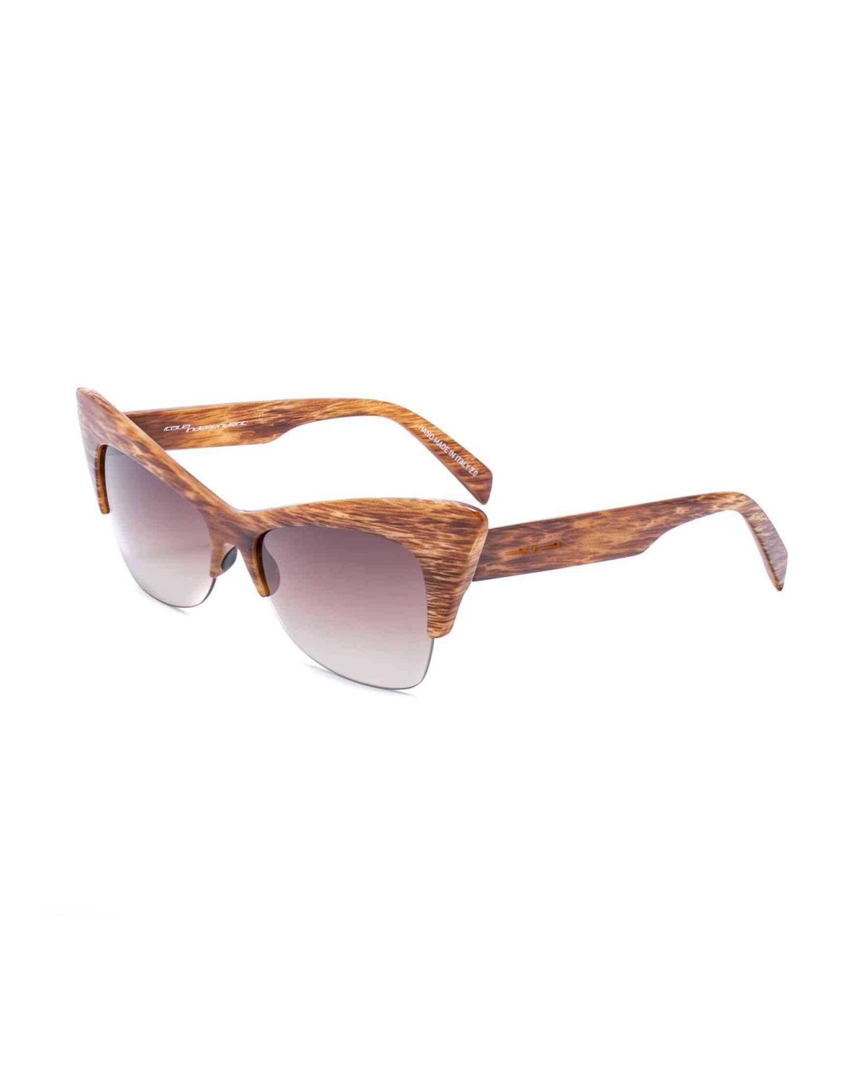 Italia Independent Brown Acetate Sunglasses Glam Steals
