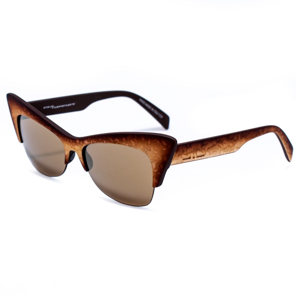 Italia Independent Brown Acetate Sunglasses Glam Steals