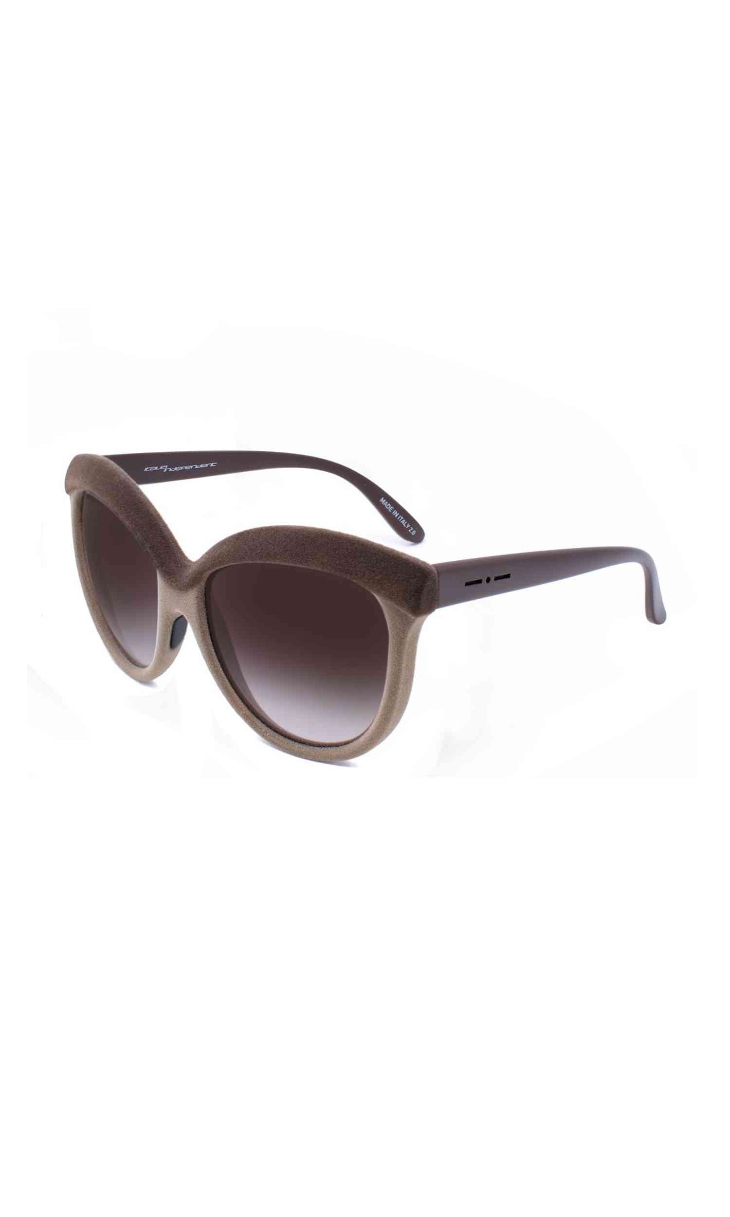 Italia Independent Brown Acetate Sunglasses Glam Steals