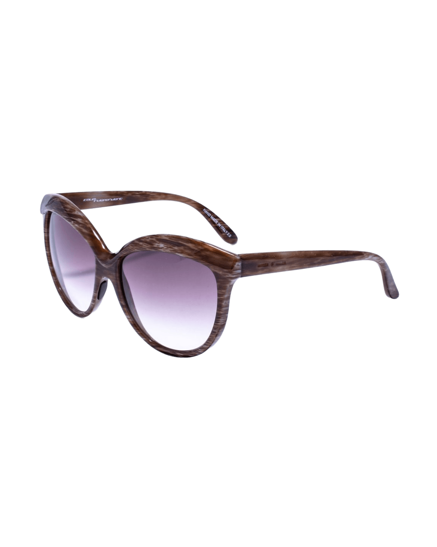 Italia Independent Brown Acetate Sunglasses Glam Steals