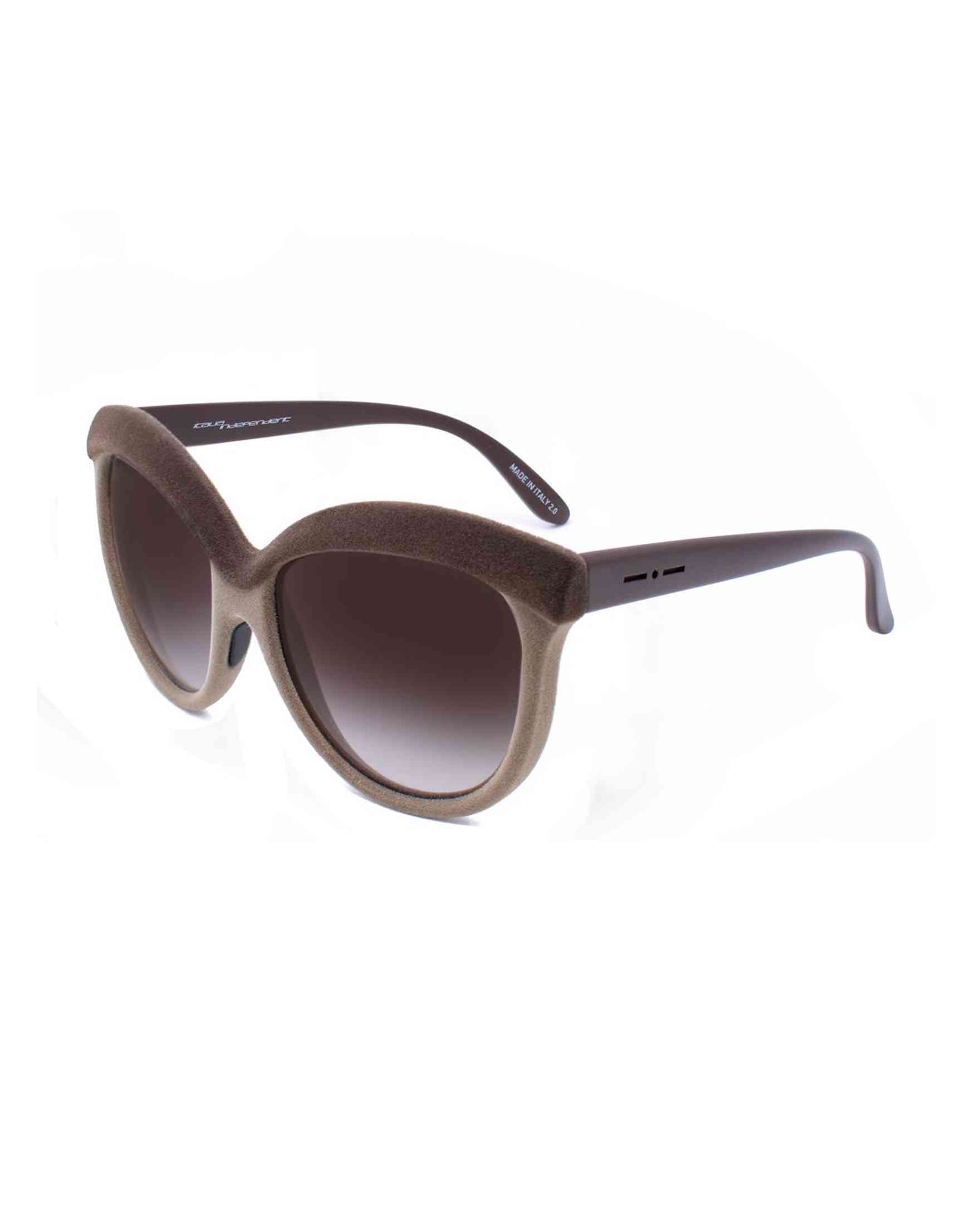 Italia Independent Brown Acetate Sunglasses Glam Steals