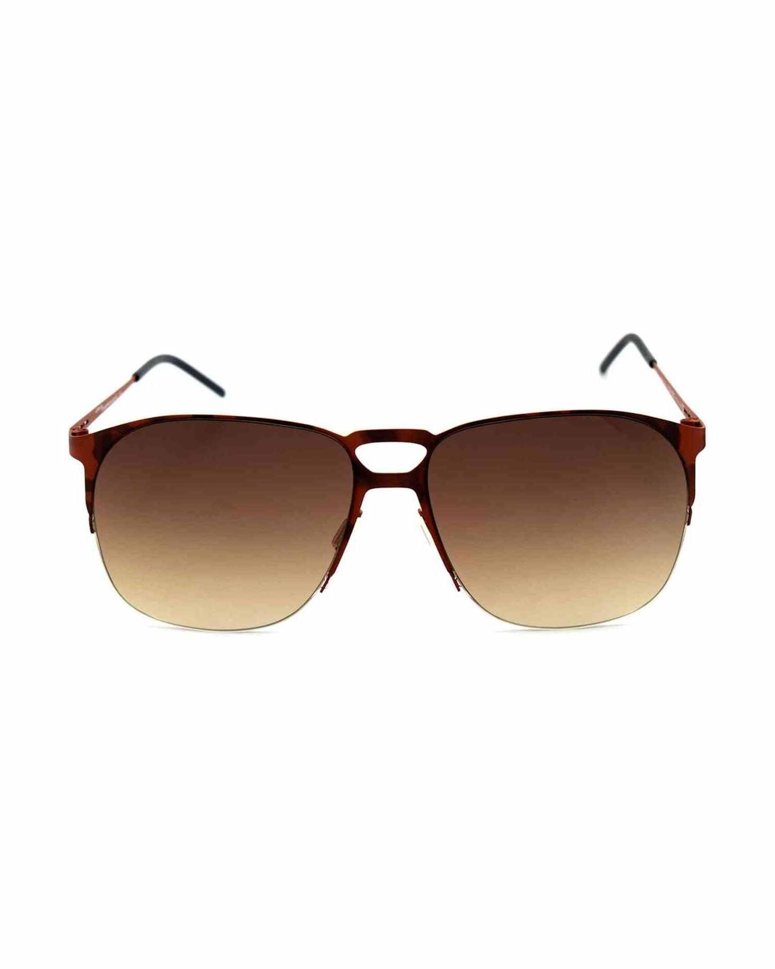 Italia Independent Brown Metal Sunglasses Glam Steals