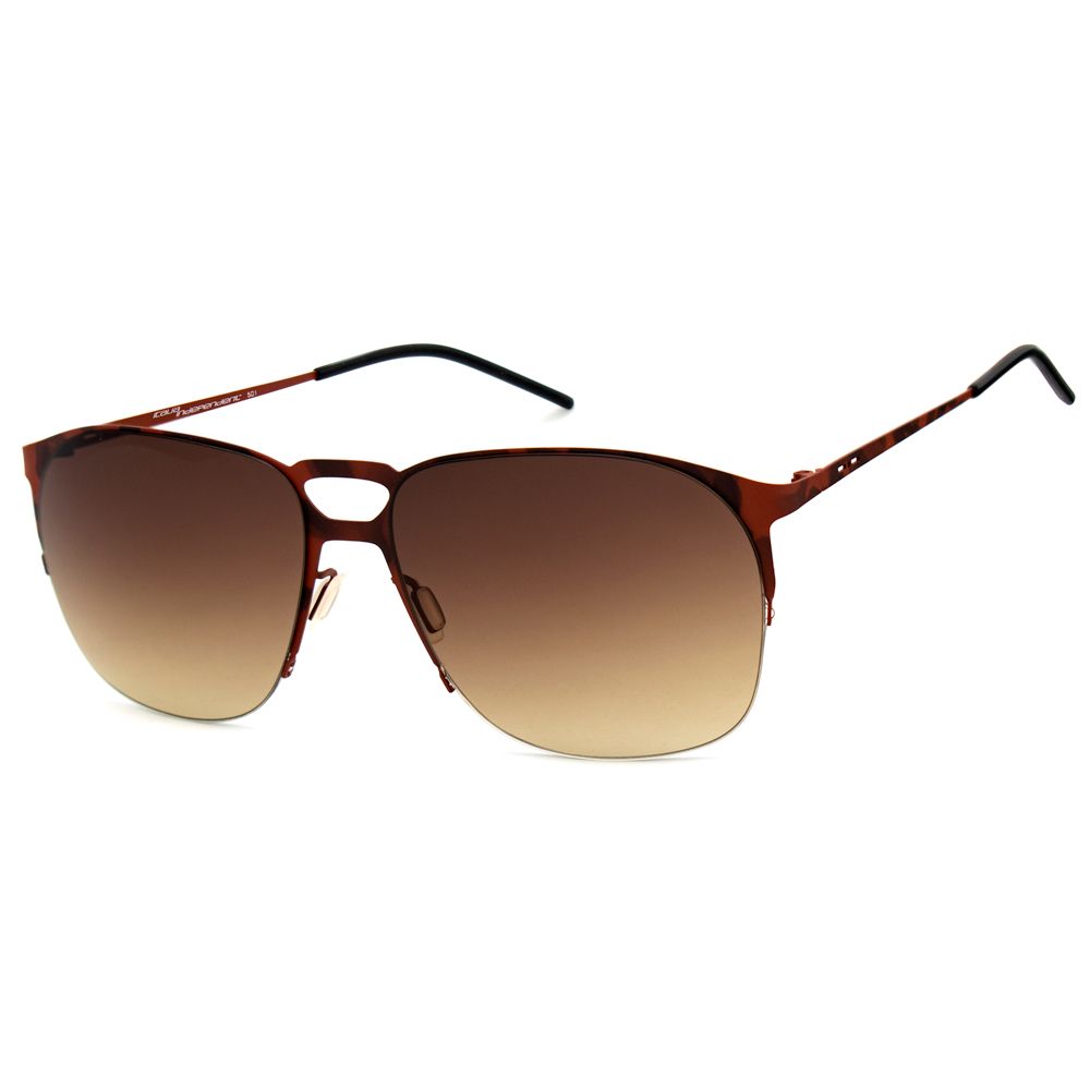 Italia Independent Brown Metal Sunglasses Glam Steals