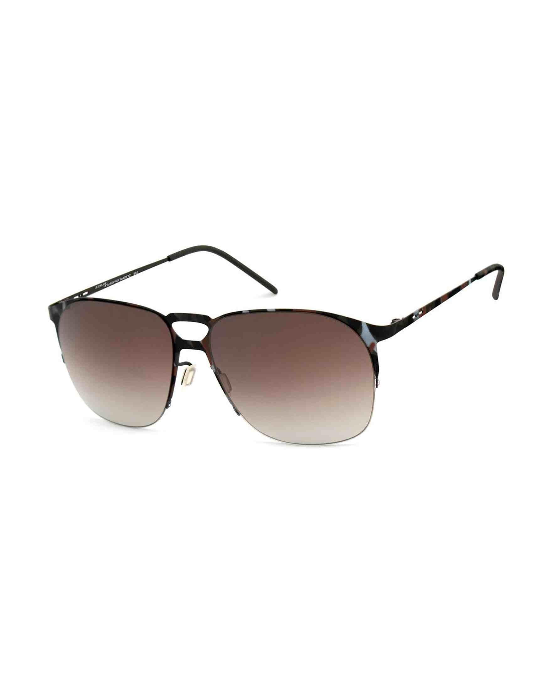 Italia Independent Brown Metal Sunglasses Glam Steals