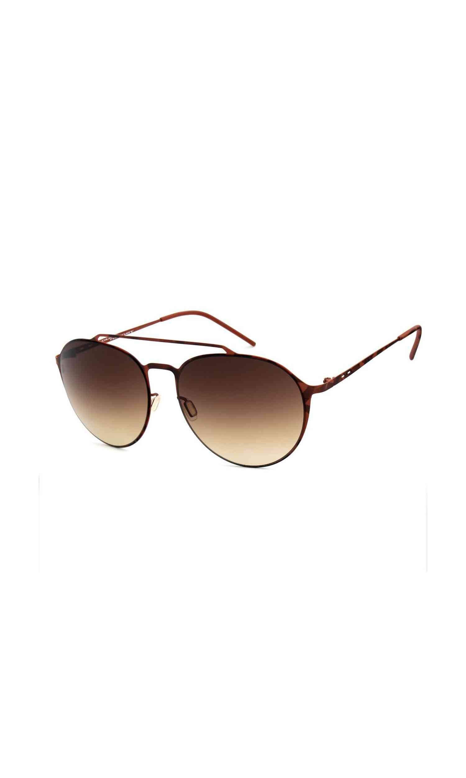 Italia Independent Brown Metal Sunglasses Glam Steals