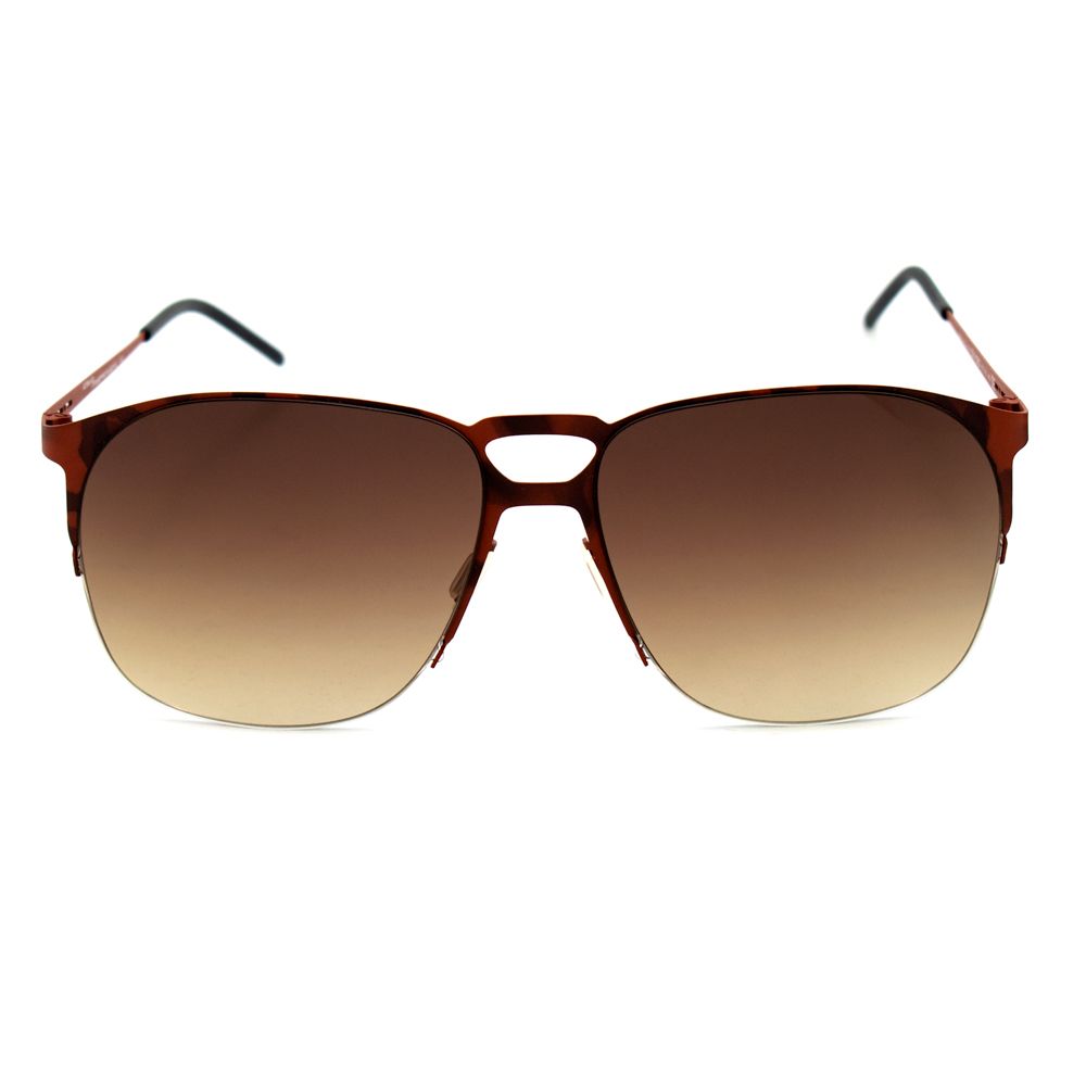 Italia Independent Brown Metal Sunglasses Glam Steals