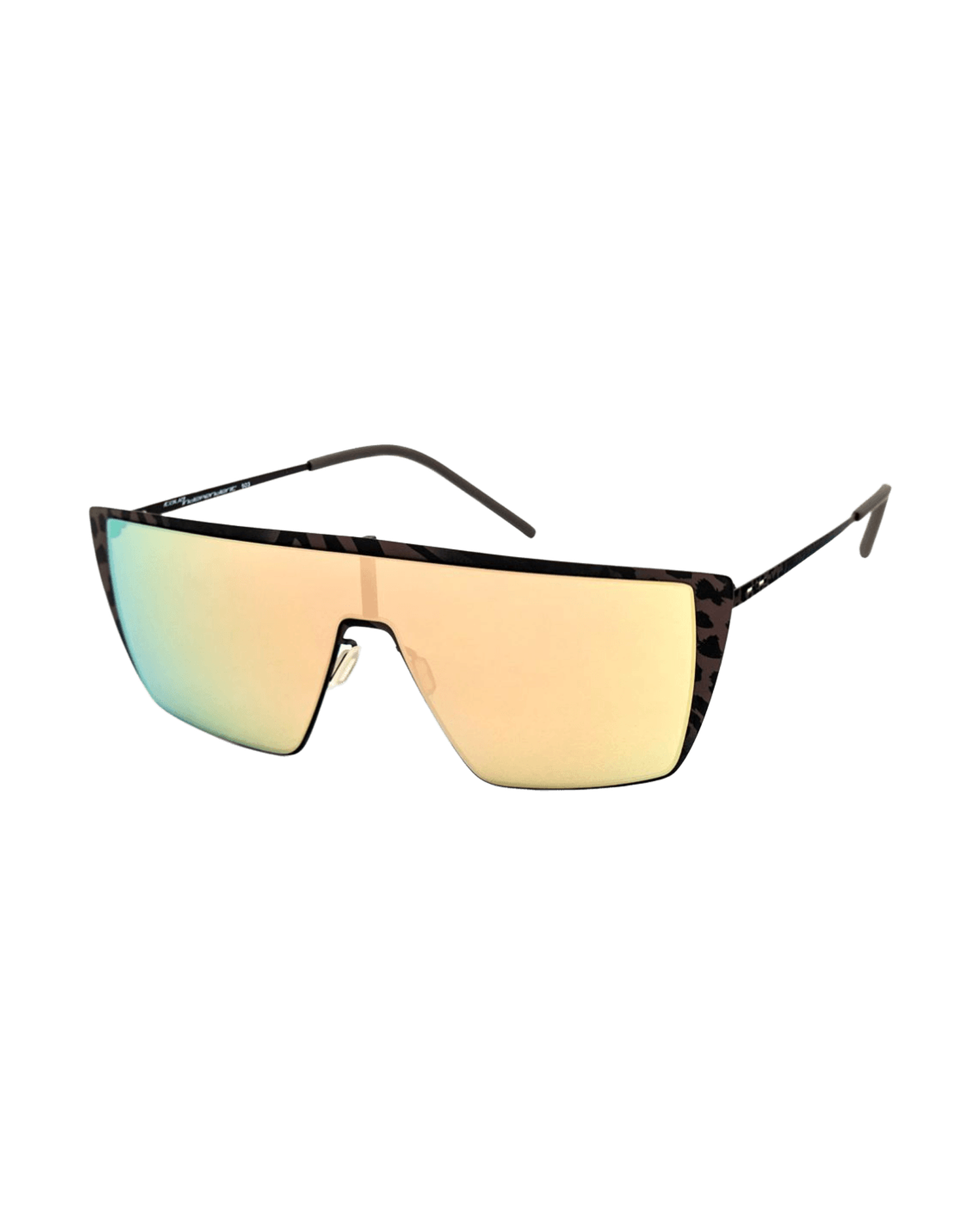 Italia Independent Brown Metal Sunglasses Glam Steals