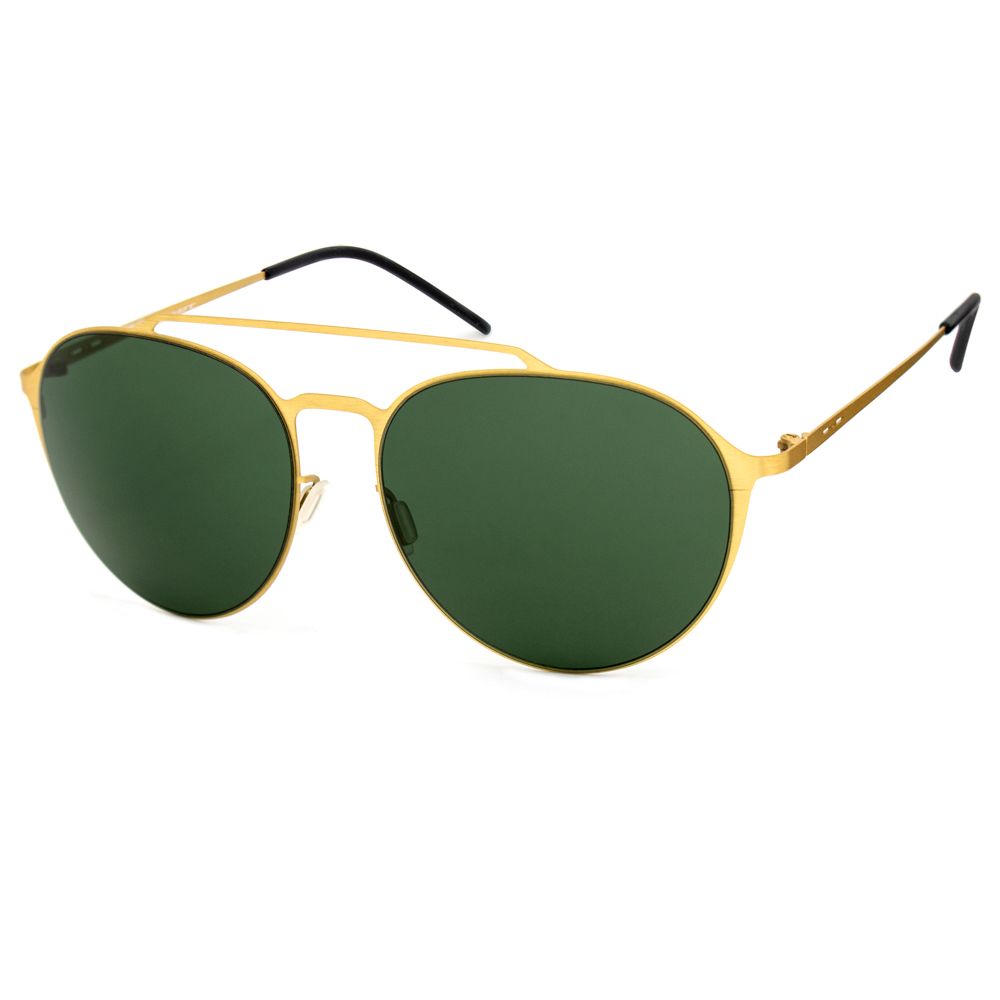 Italia Independent Gold Metal Sunglasses Glam Steals