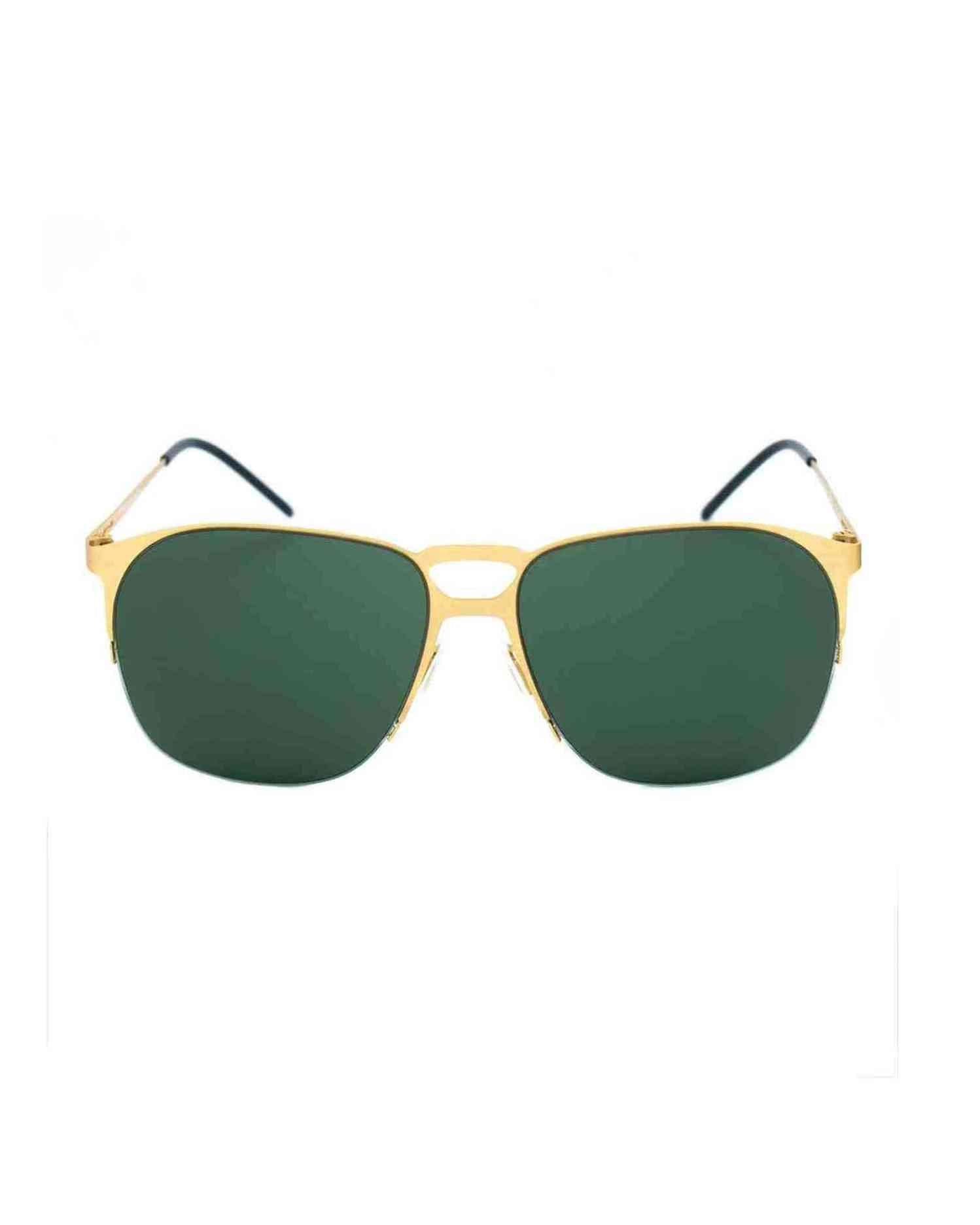 Italia Independent Gold Metal Sunglasses Glam Steals