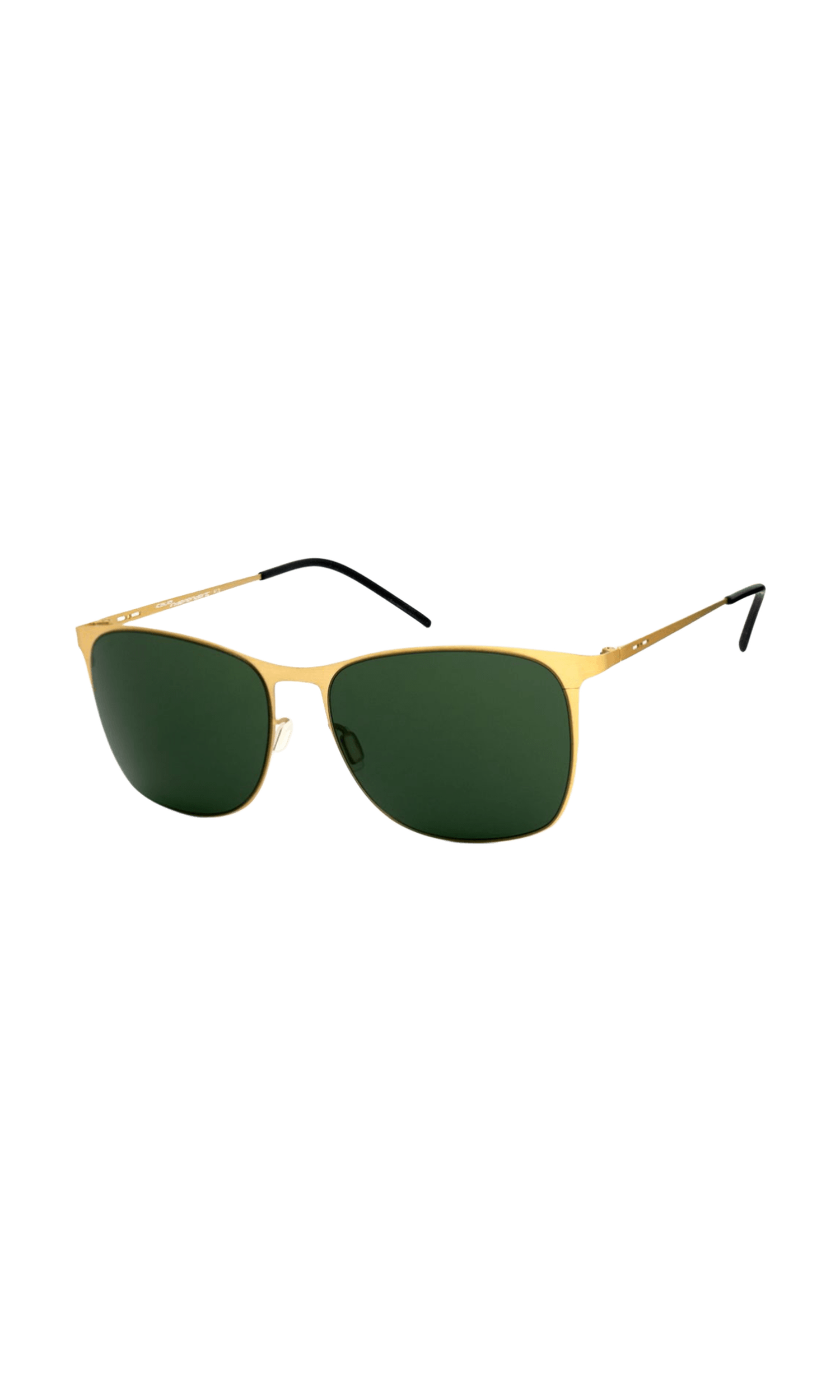 Italia Independent Gold Metal Sunglasses Glam Steals