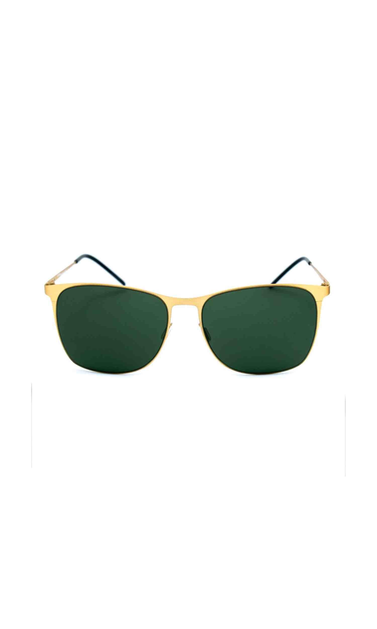 Italia Independent Gold Metal Sunglasses Glam Steals
