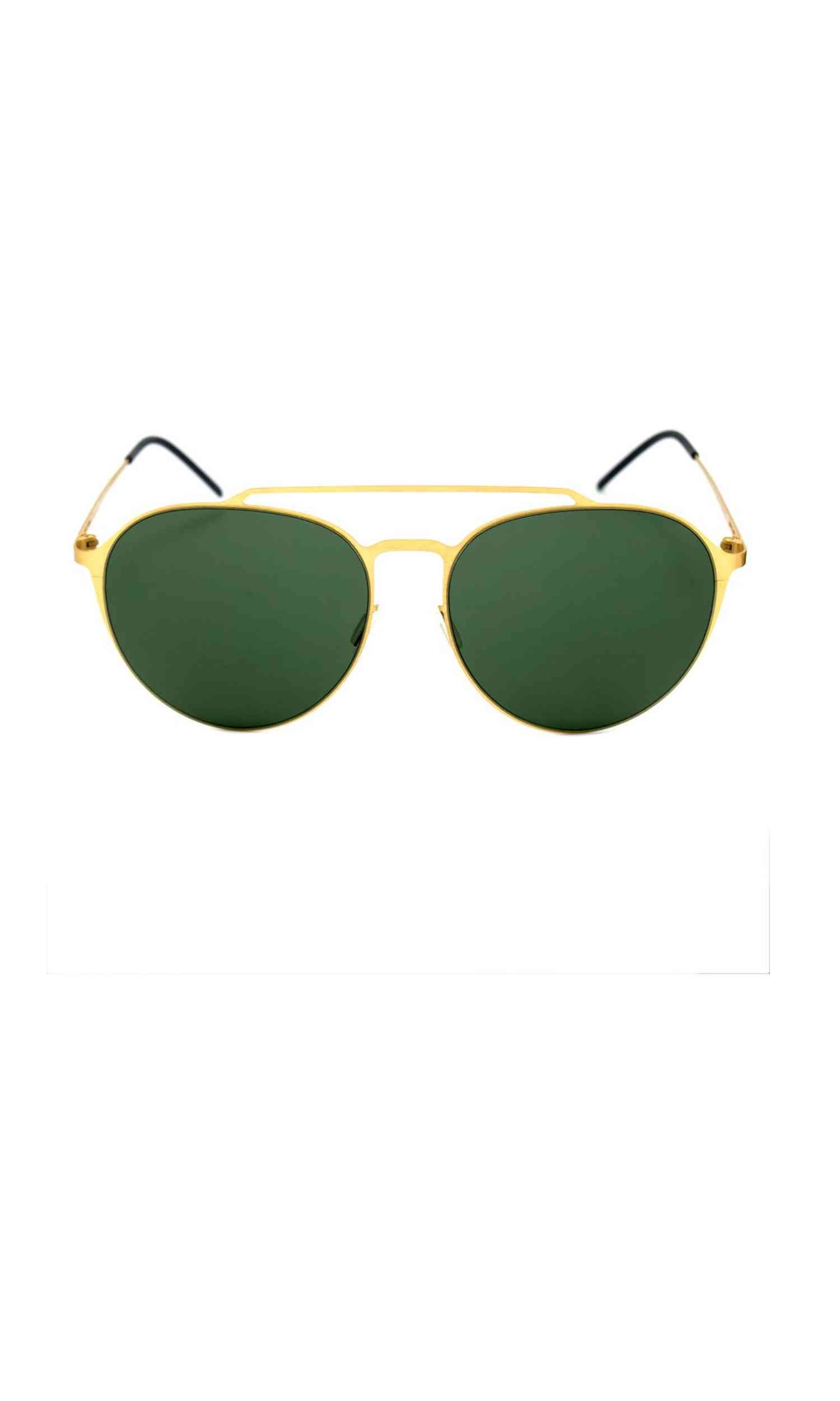Italia Independent Gold Metal Sunglasses Glam Steals