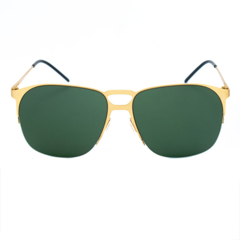Italia Independent Gold Metal Sunglasses Glam Steals