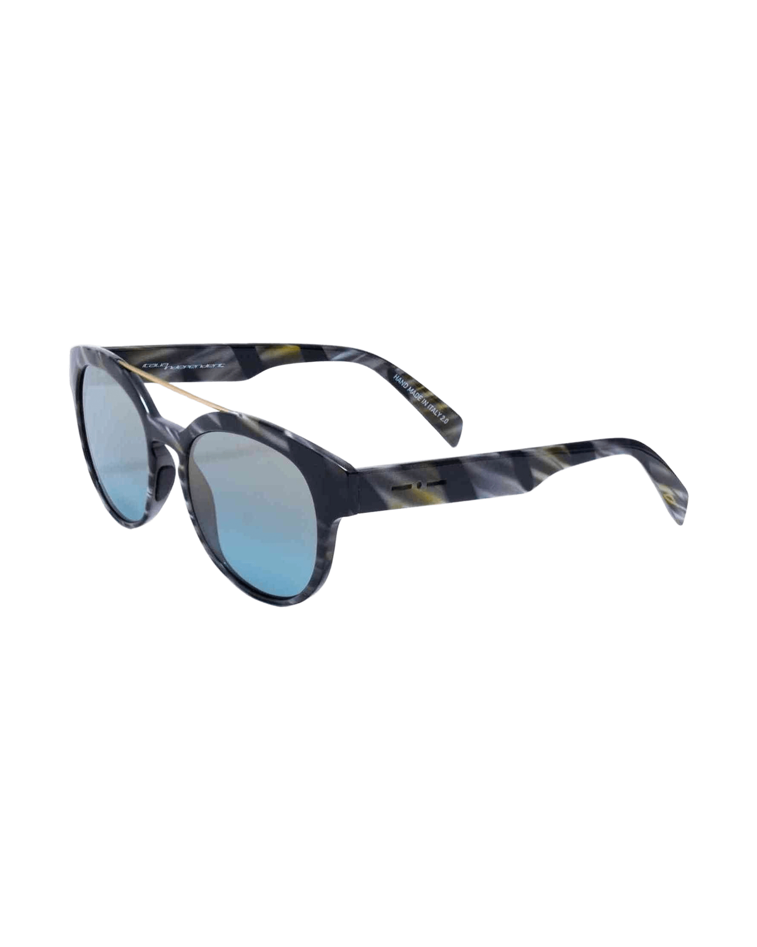 Italia Independent Gray Acetate Sunglasses Glam Steals