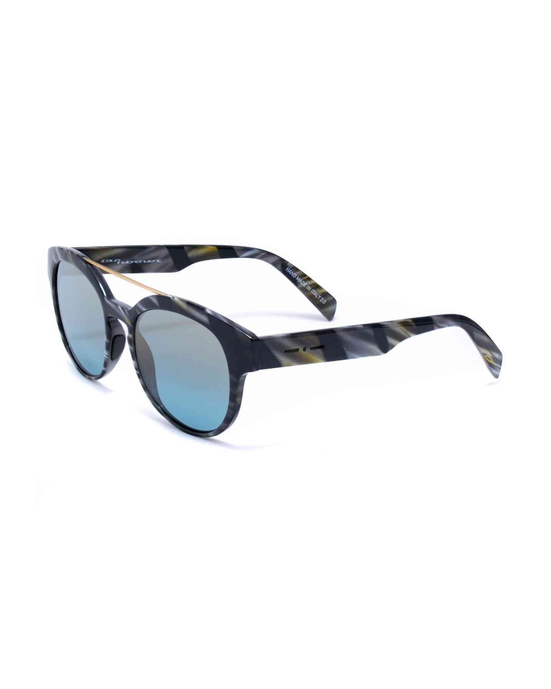 Italia Independent Gray Acetate Sunglasses Glam Steals