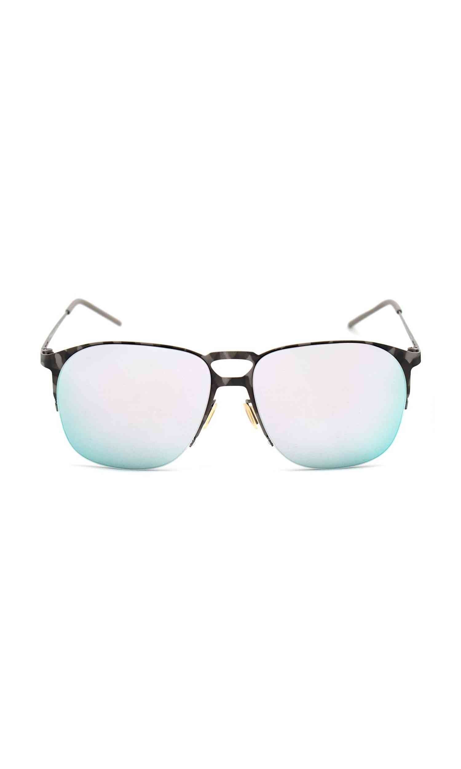 Italia Independent Gray Metal Sunglasses Glam Steals