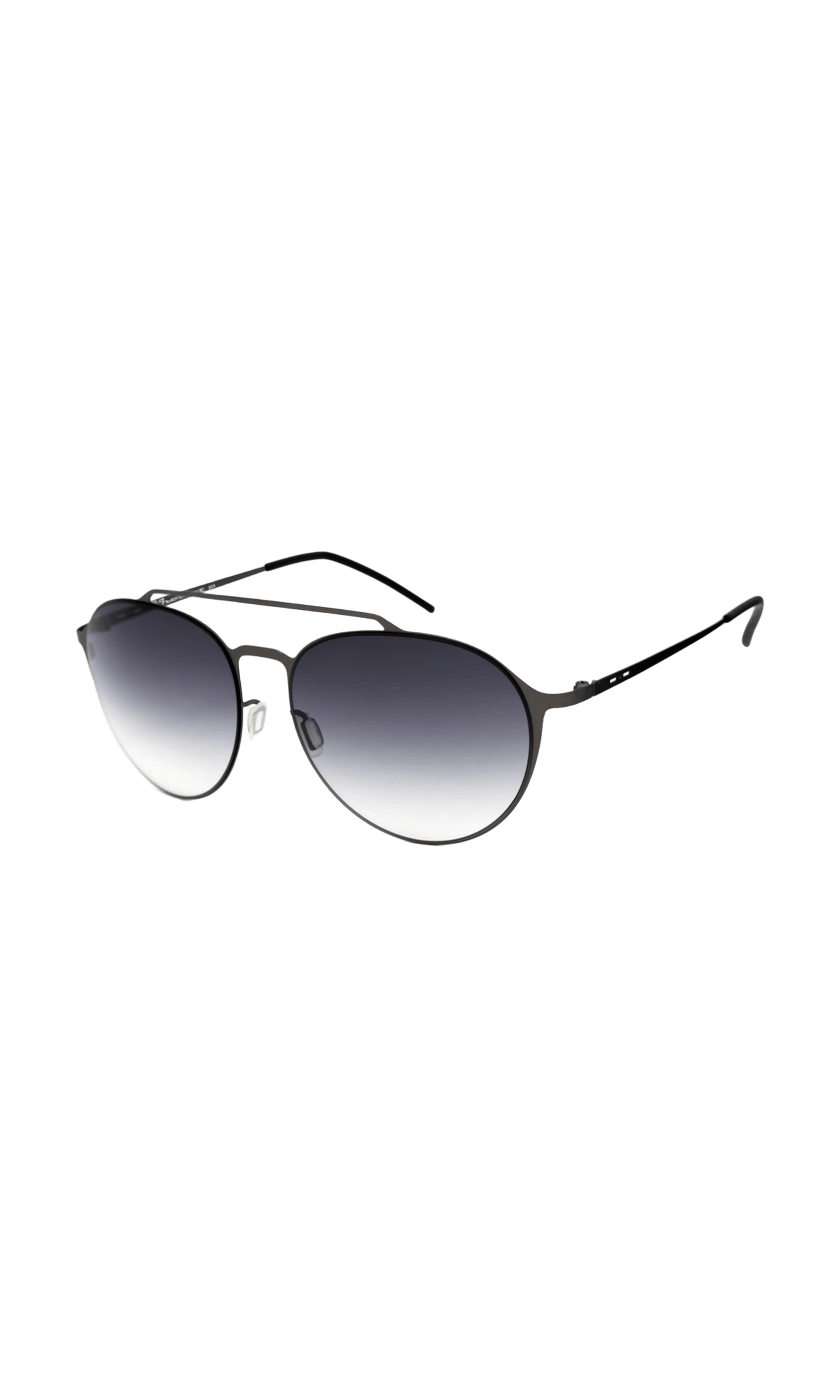 Italia Independent Gray Metal Sunglasses Glam Steals