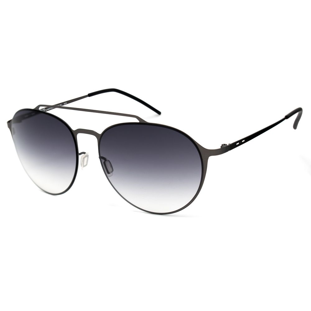 Italia Independent Gray Metal Sunglasses Glam Steals