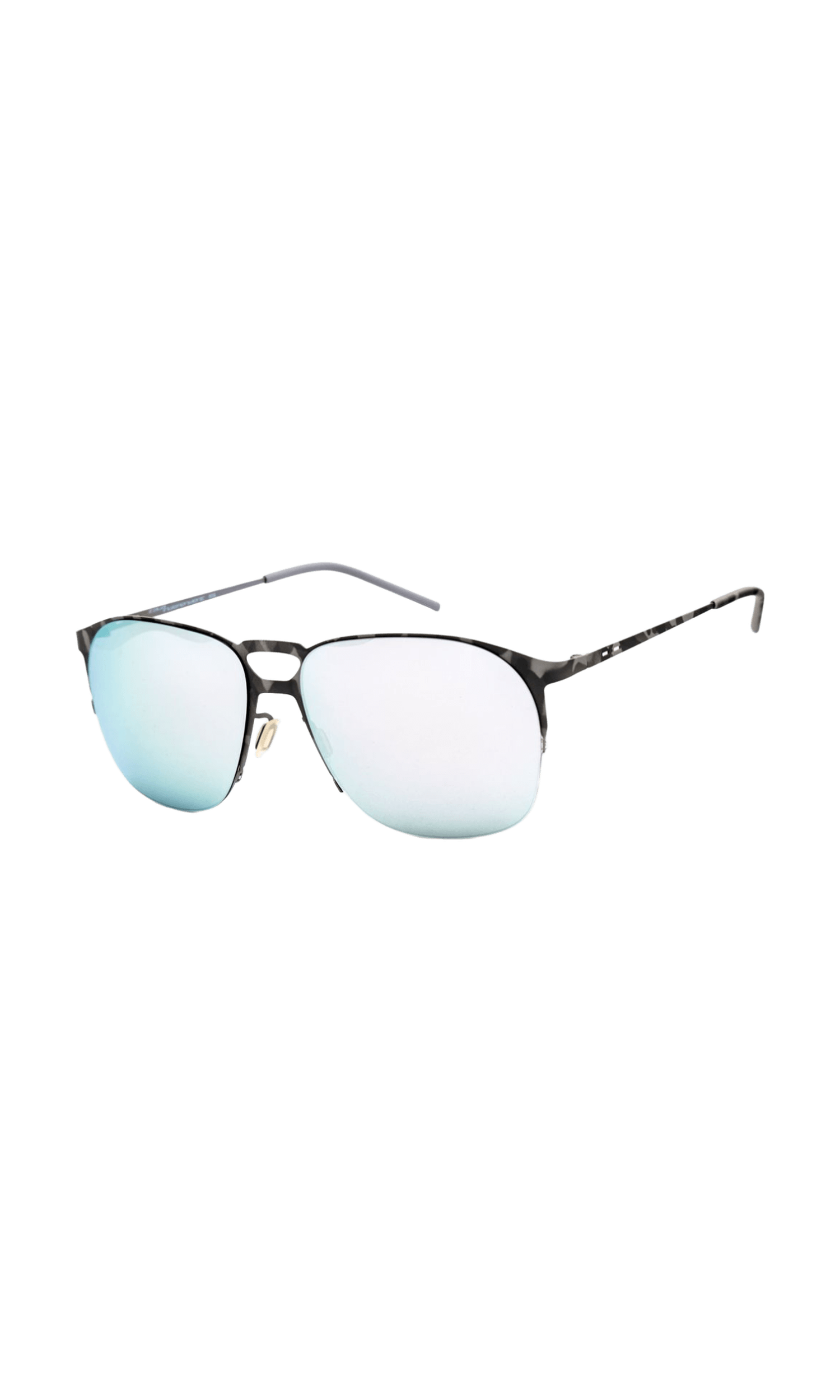 Italia Independent Gray Metal Sunglasses Glam Steals