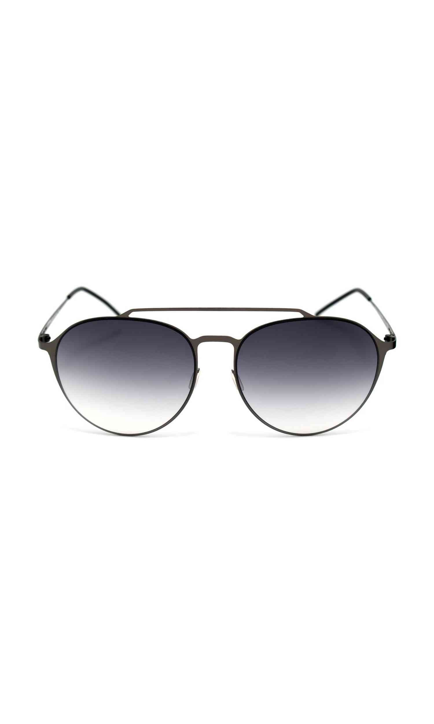 Italia Independent Gray Metal Sunglasses Glam Steals