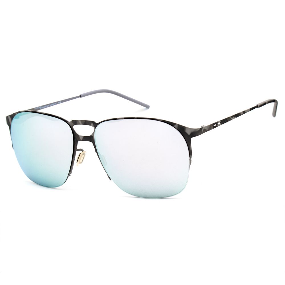 Italia Independent Gray Metal Sunglasses Glam Steals