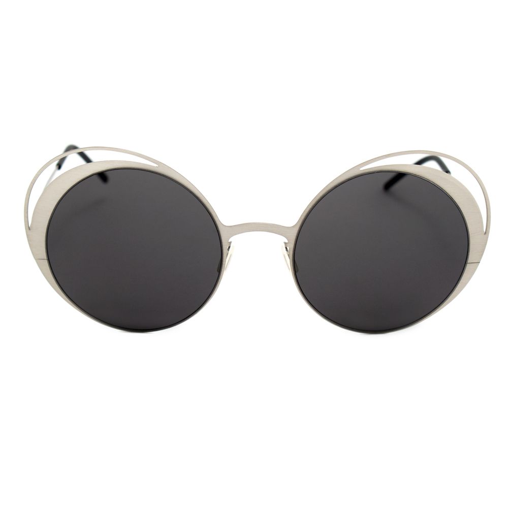 Italia Independent Gray Metal Sunglasses Glam Steals