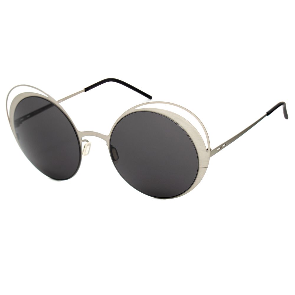 Italia Independent Gray Metal Sunglasses Glam Steals