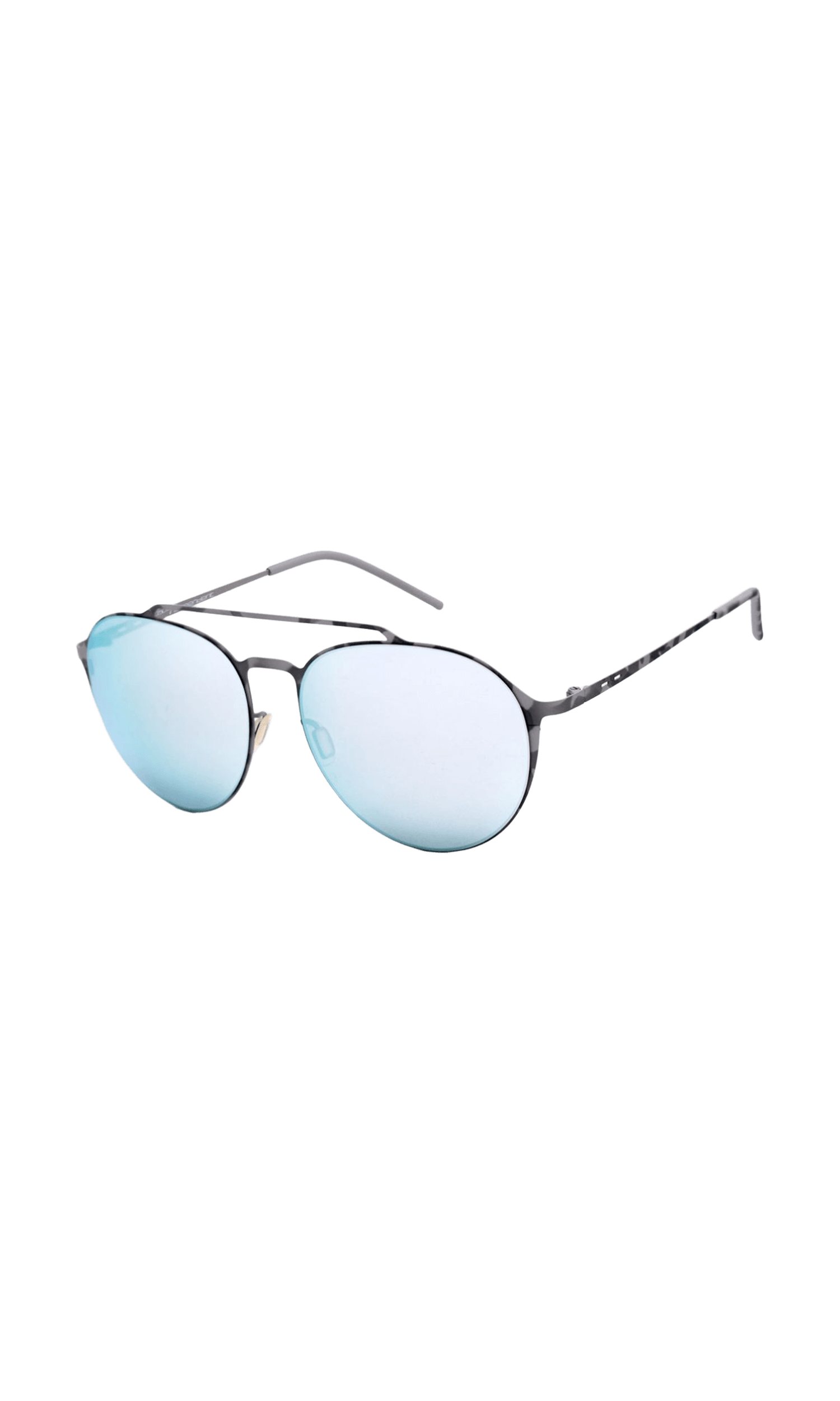 Italia Independent Gray Metal Sunglasses Glam Steals
