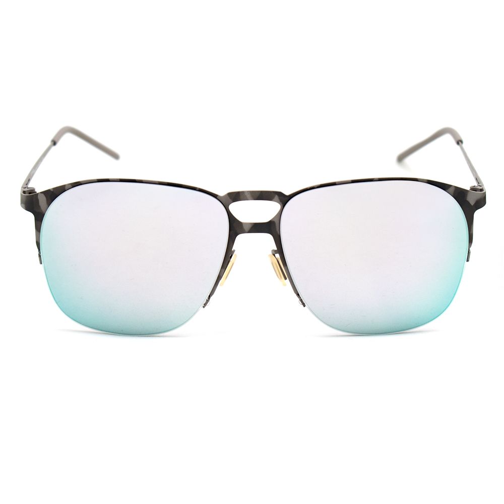 Italia Independent Gray Metal Sunglasses Glam Steals