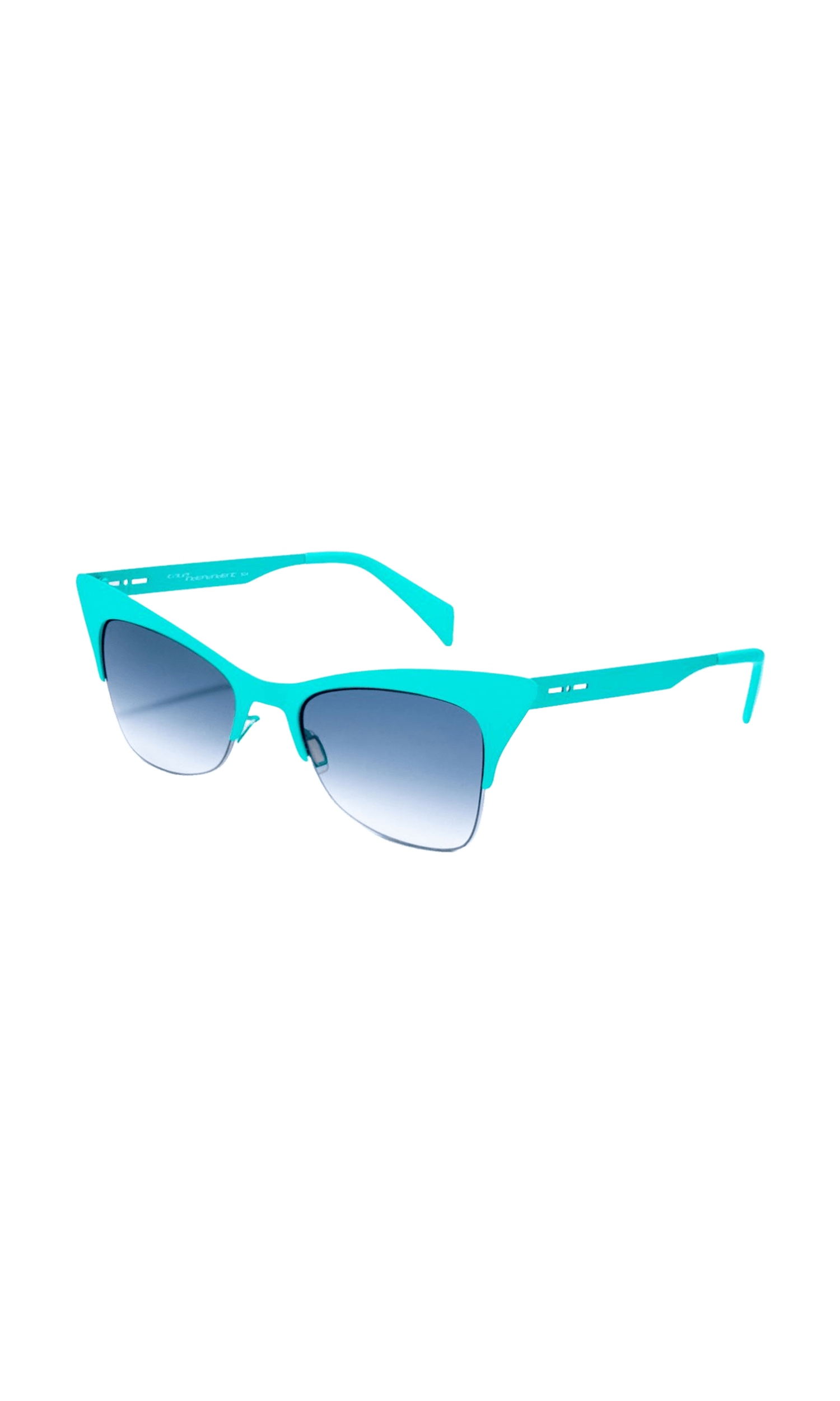 Italia Independent Green Metal Sunglasses Glam Steals