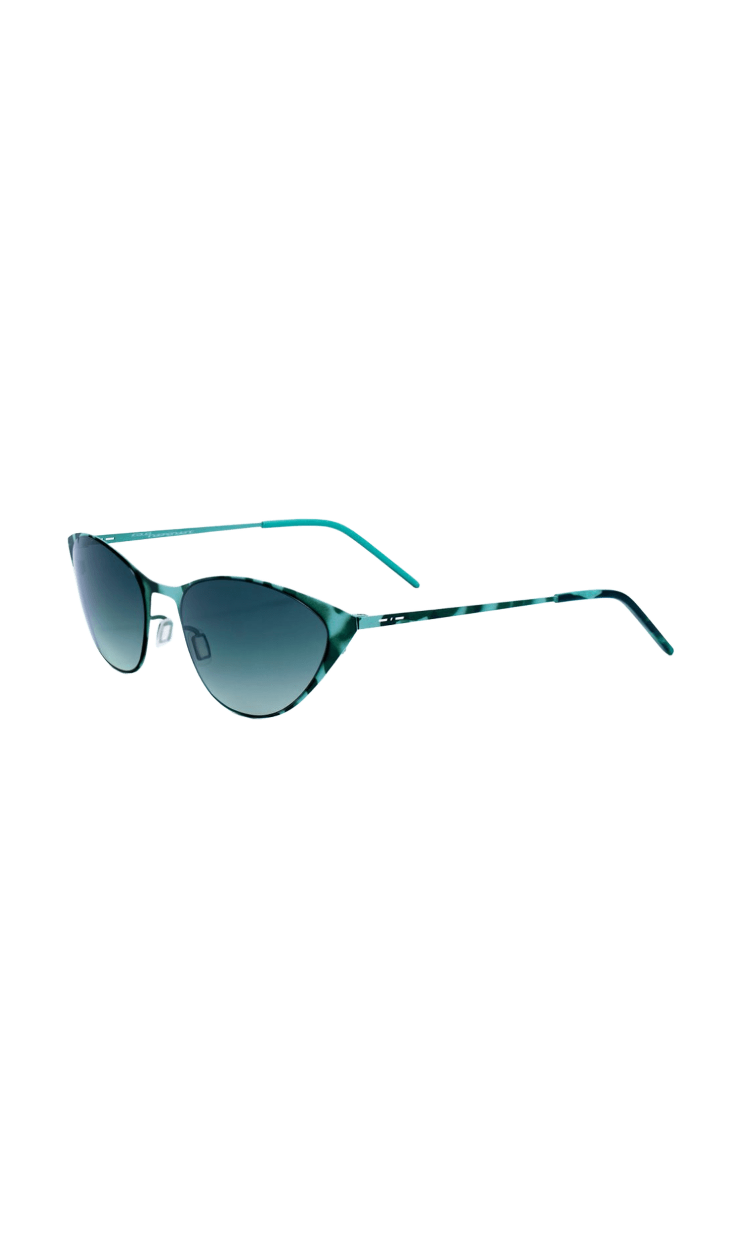 Italia Independent Green Metal Sunglasses Glam Steals