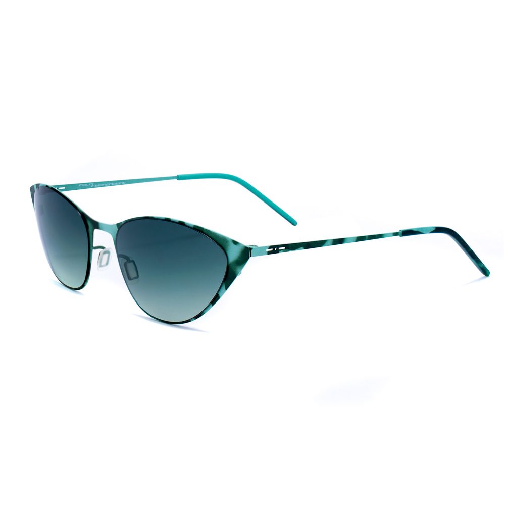 Italia Independent Green Metal Sunglasses Glam Steals