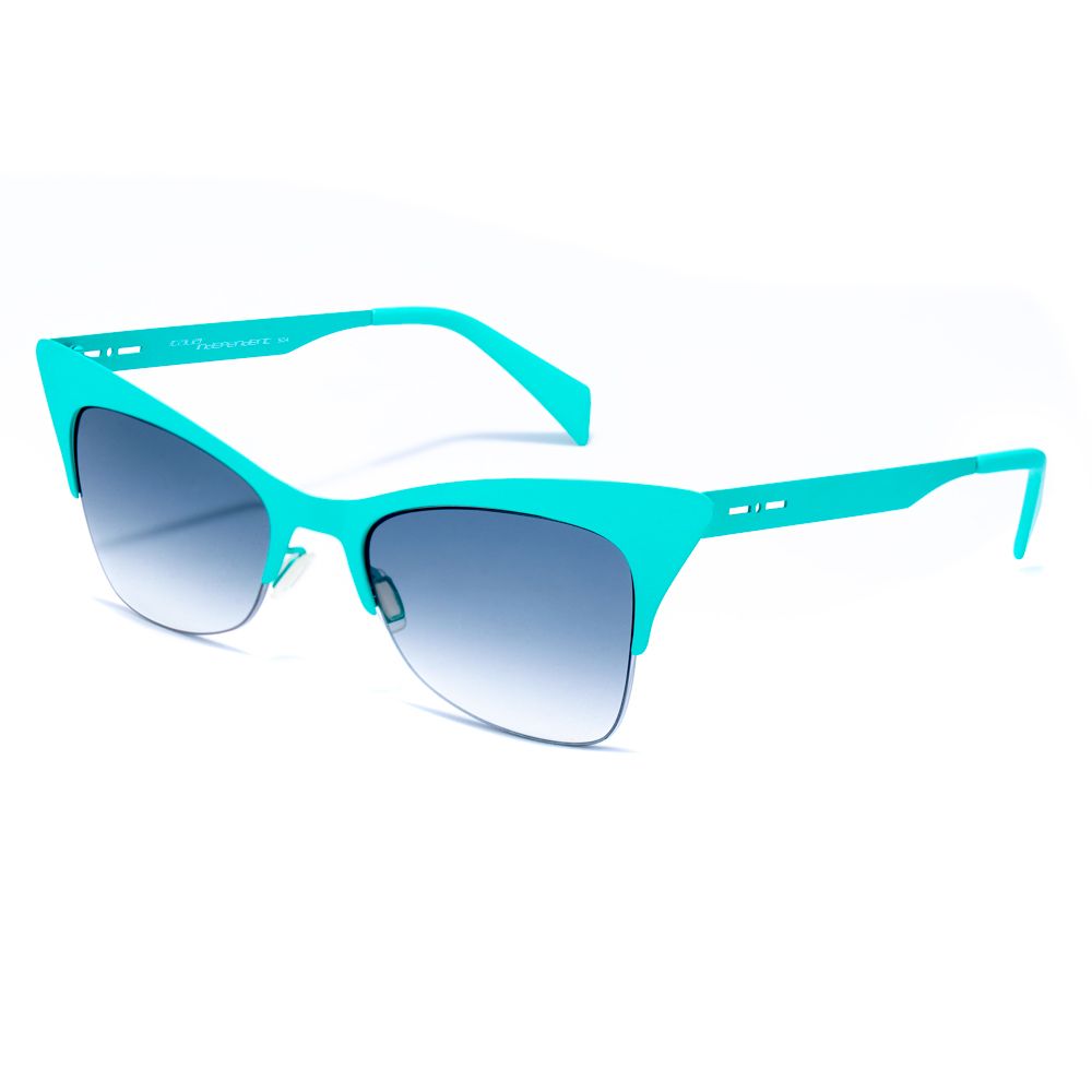 Italia Independent Green Metal Sunglasses Glam Steals