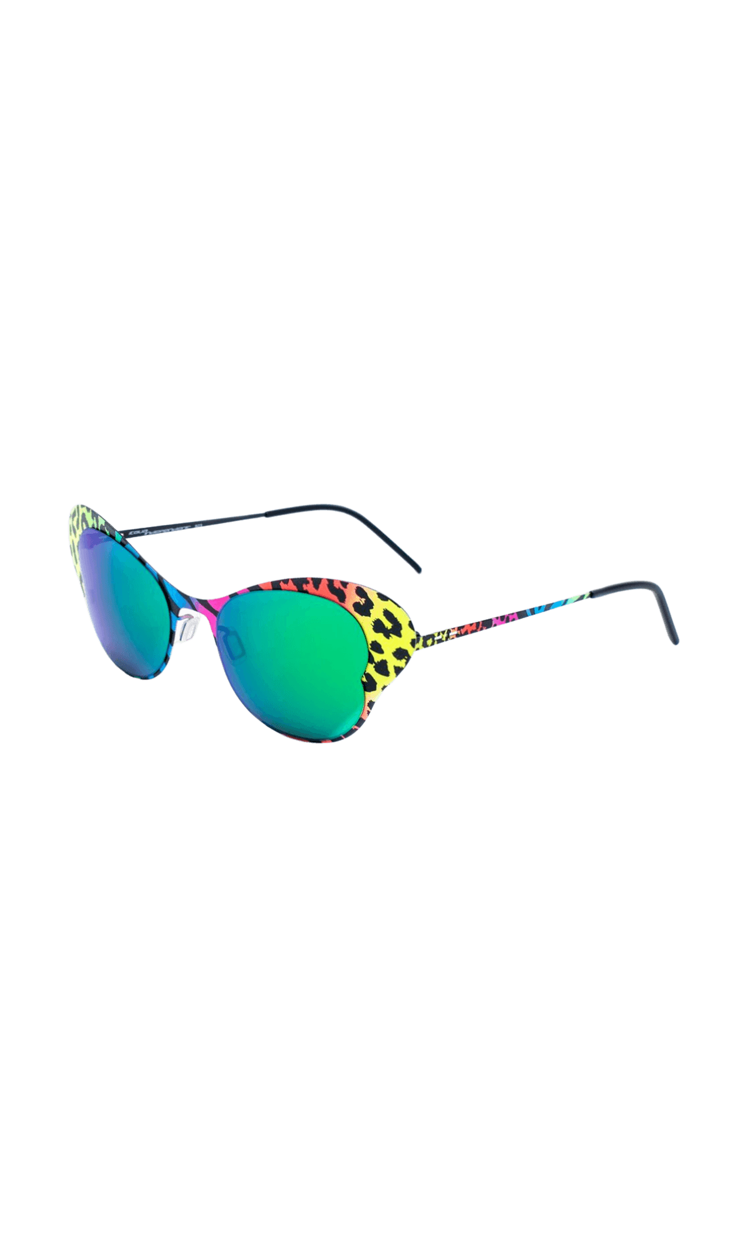 Italia Independent Multicolor Metal Sunglasses Glam Steals