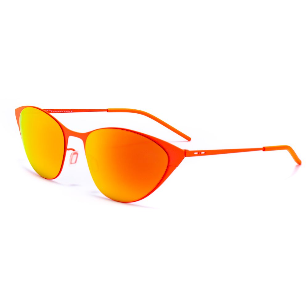 Italia Independent Orange Metal Sunglasses Glam Steals