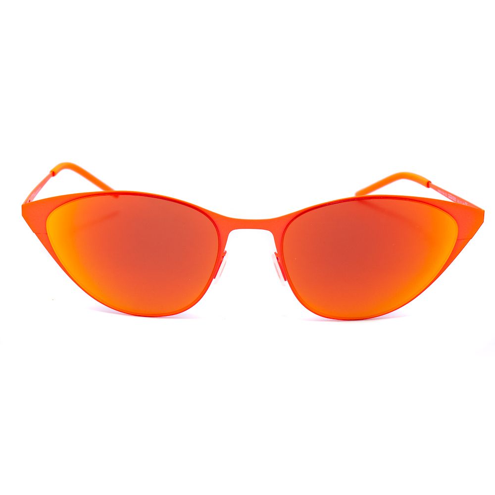 Italia Independent Orange Metal Sunglasses Glam Steals