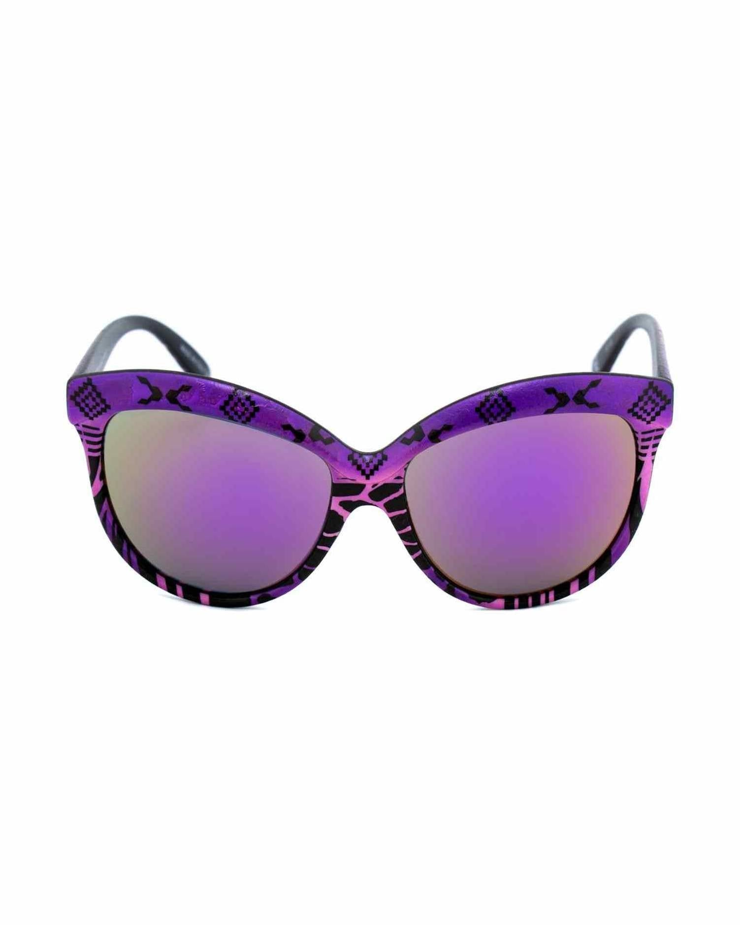 Italia Independent Purple Acetate Sunglasses Glam Steals