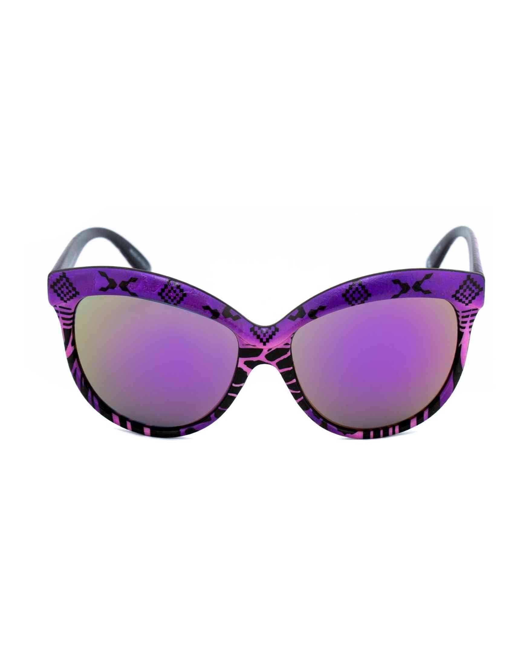 Italia Independent Purple Acetate Sunglasses Glam Steals