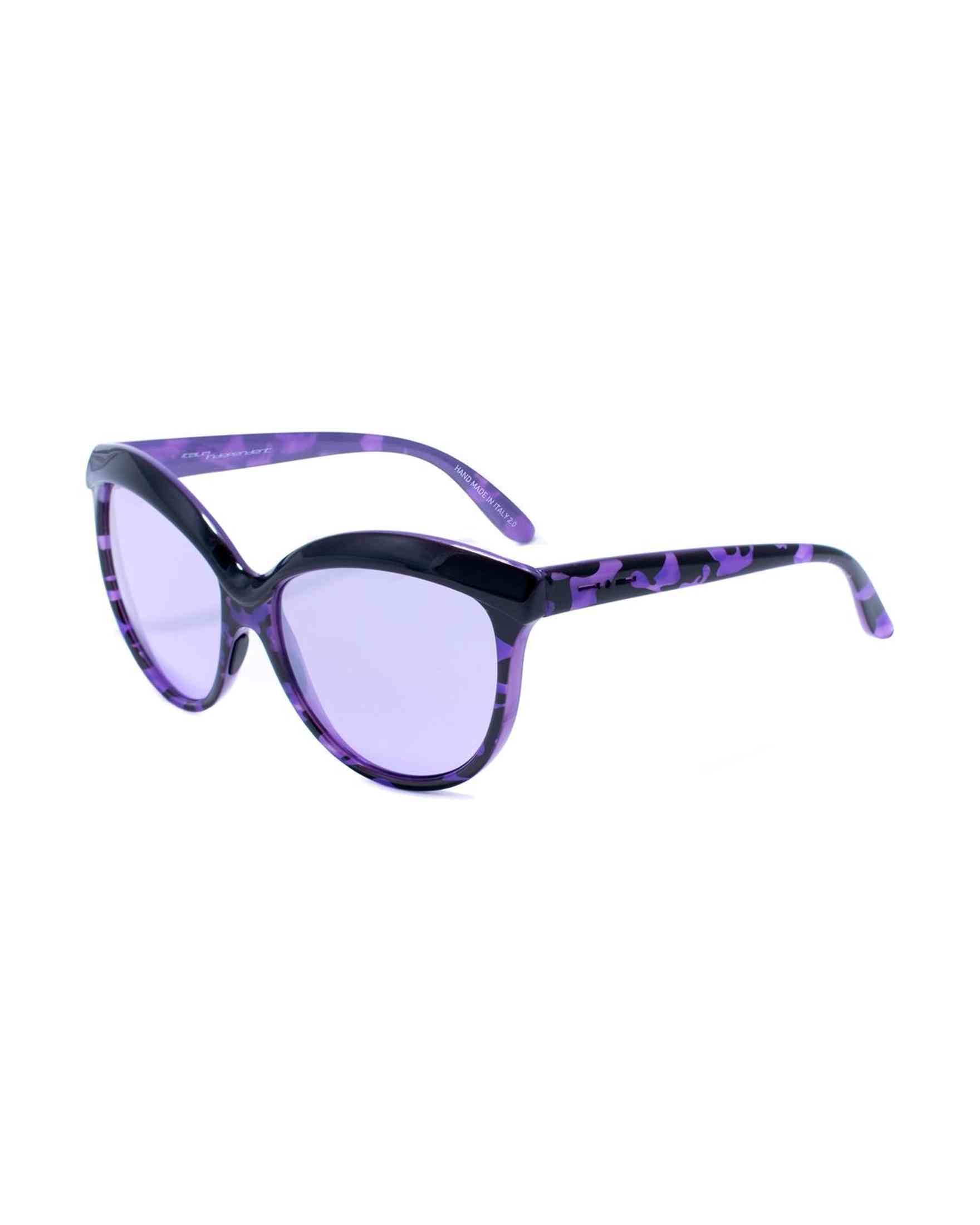 Italia Independent Purple Acetate Sunglasses Glam Steals