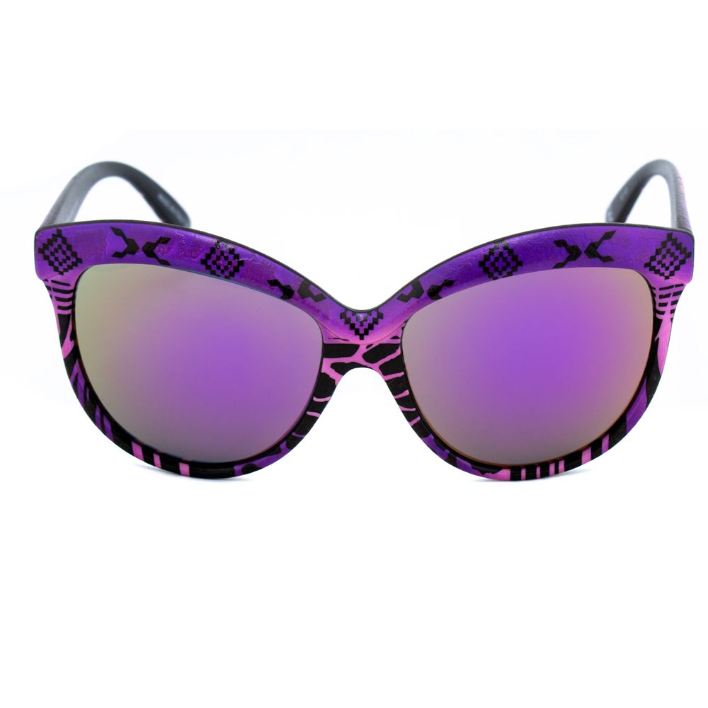 Italia Independent Purple Acetate Sunglasses Glam Steals