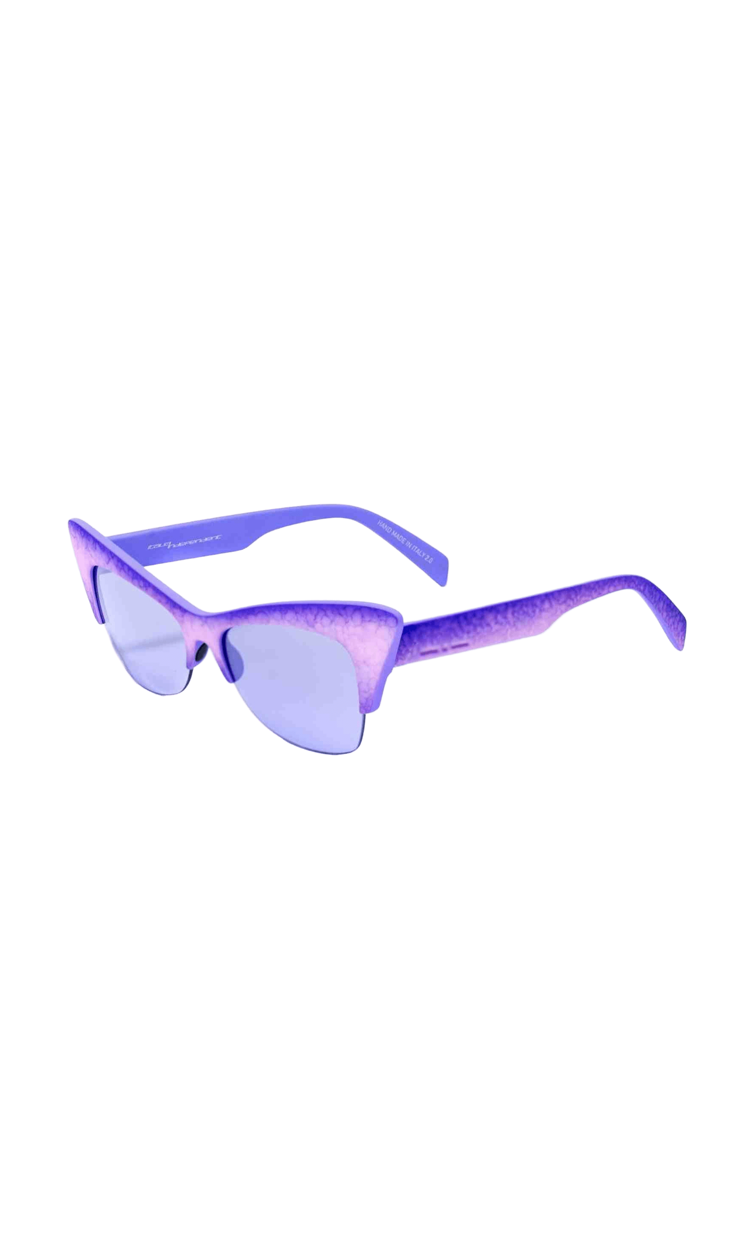 Italia Independent Purple Acetate Sunglasses Glam Steals