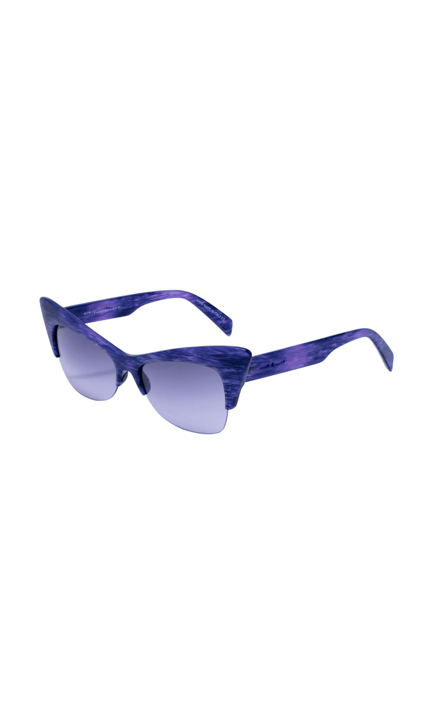 Italia Independent Purple Acetate Sunglasses Glam Steals