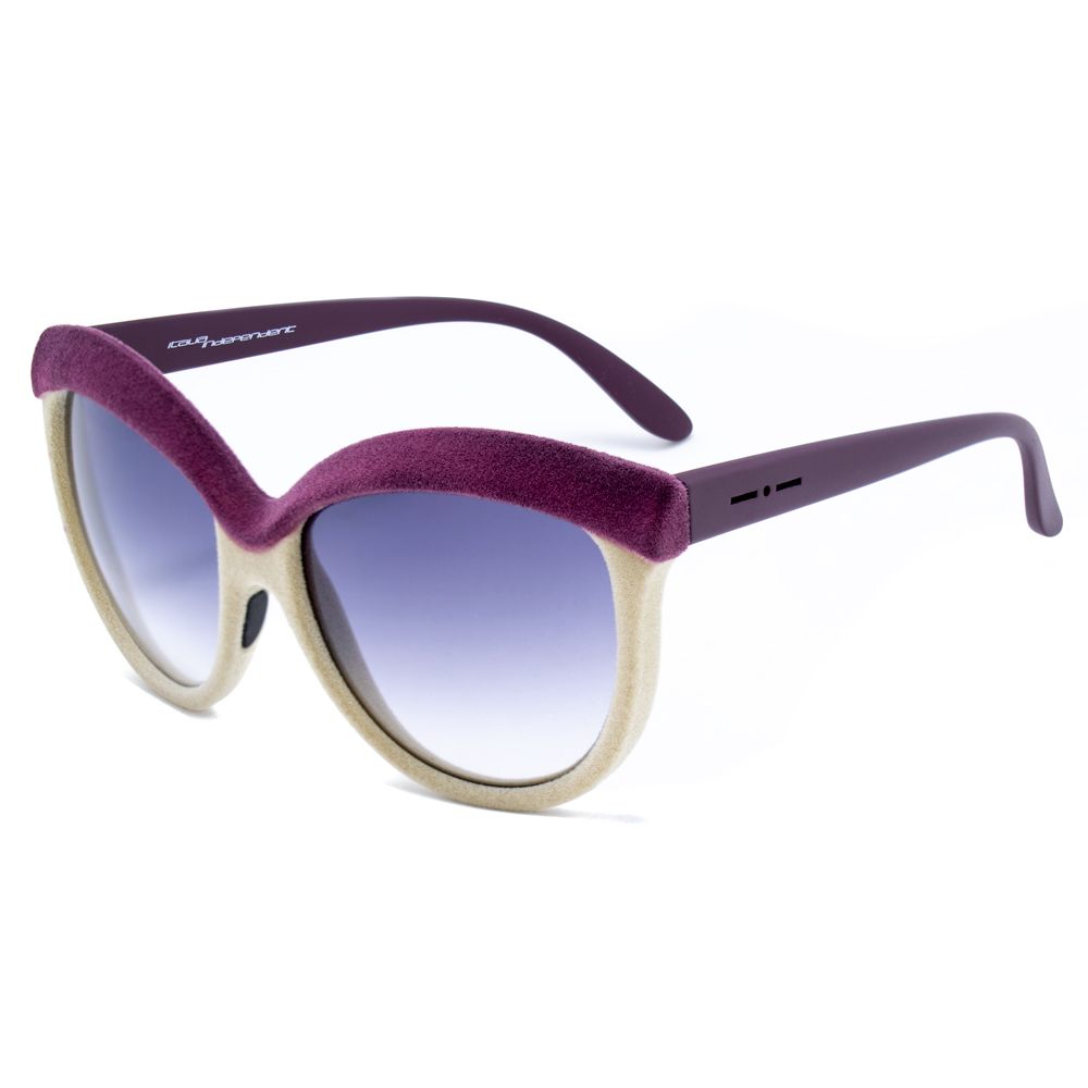 Italia Independent Purple Acetate Sunglasses Glam Steals