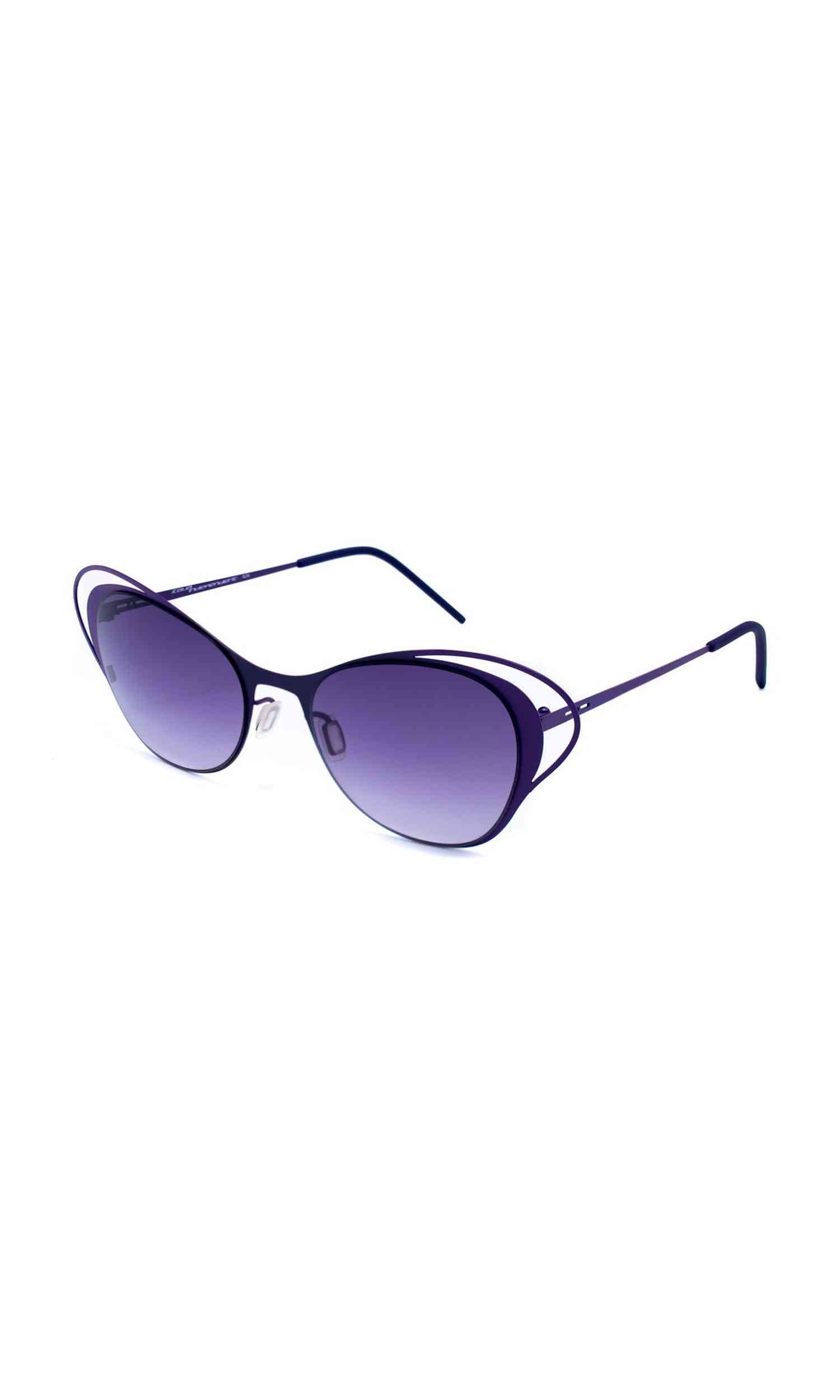 Italia Independent Purple Metal Sunglasses Glam Steals