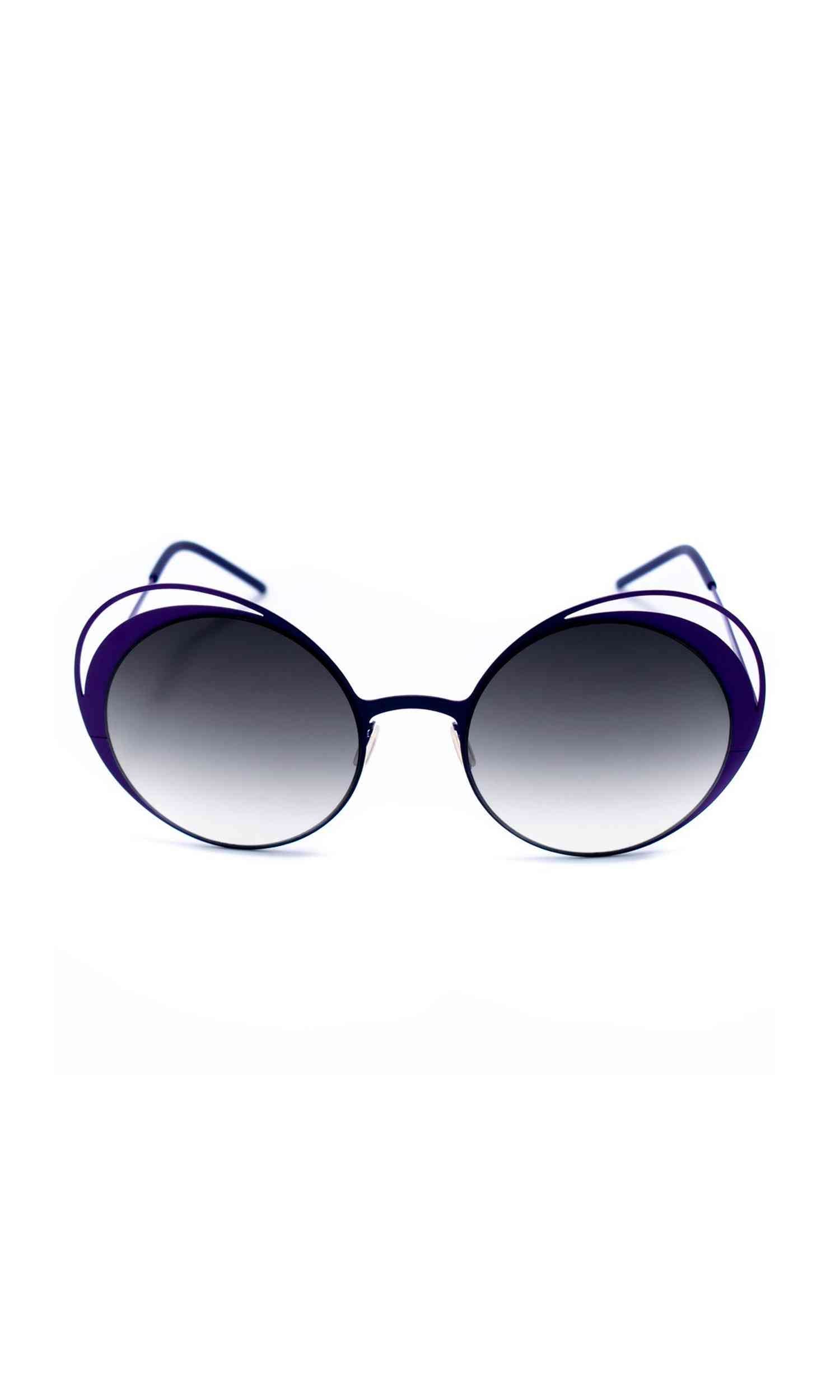 Italia Independent Purple Metal Sunglasses Glam Steals