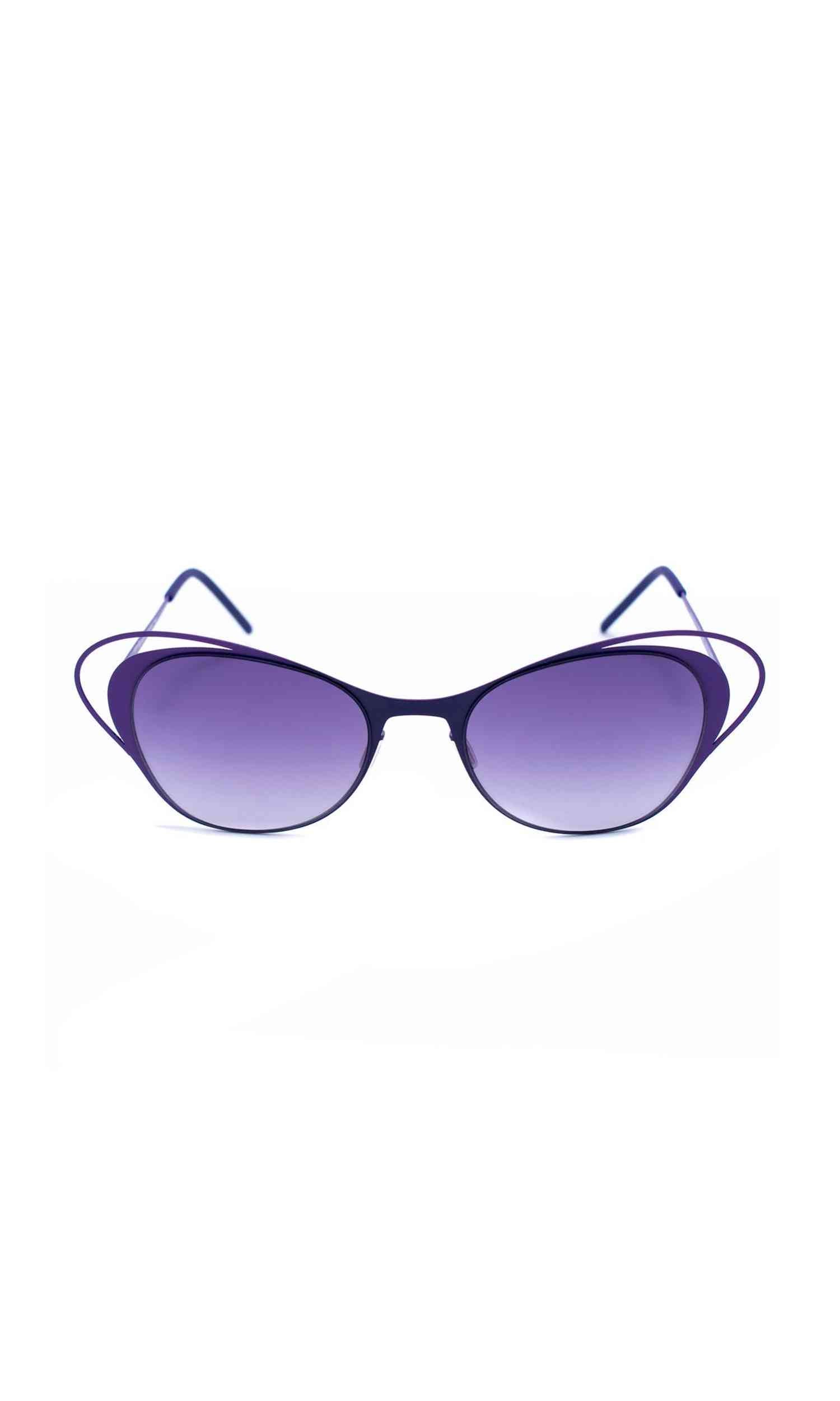 Italia Independent Purple Metal Sunglasses Glam Steals