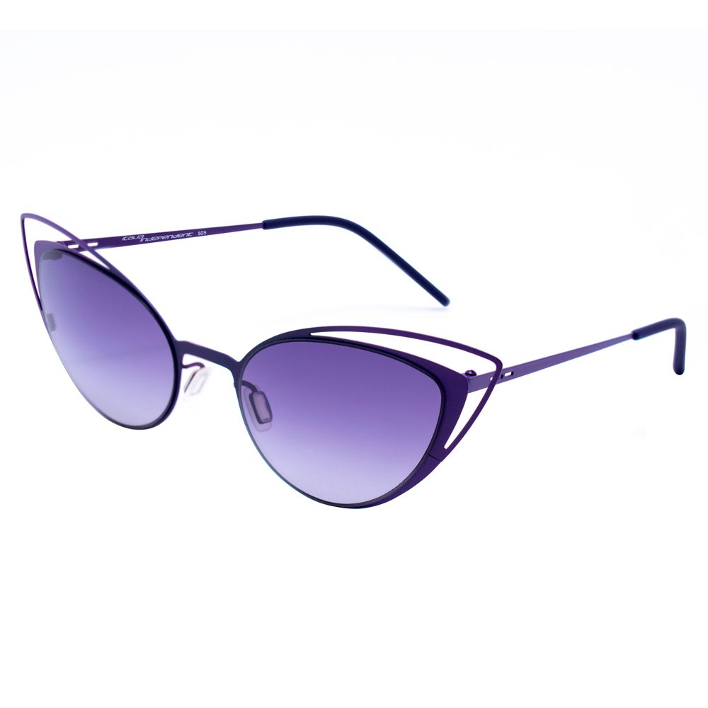 Italia Independent Purple Metal Sunglasses Glam Steals
