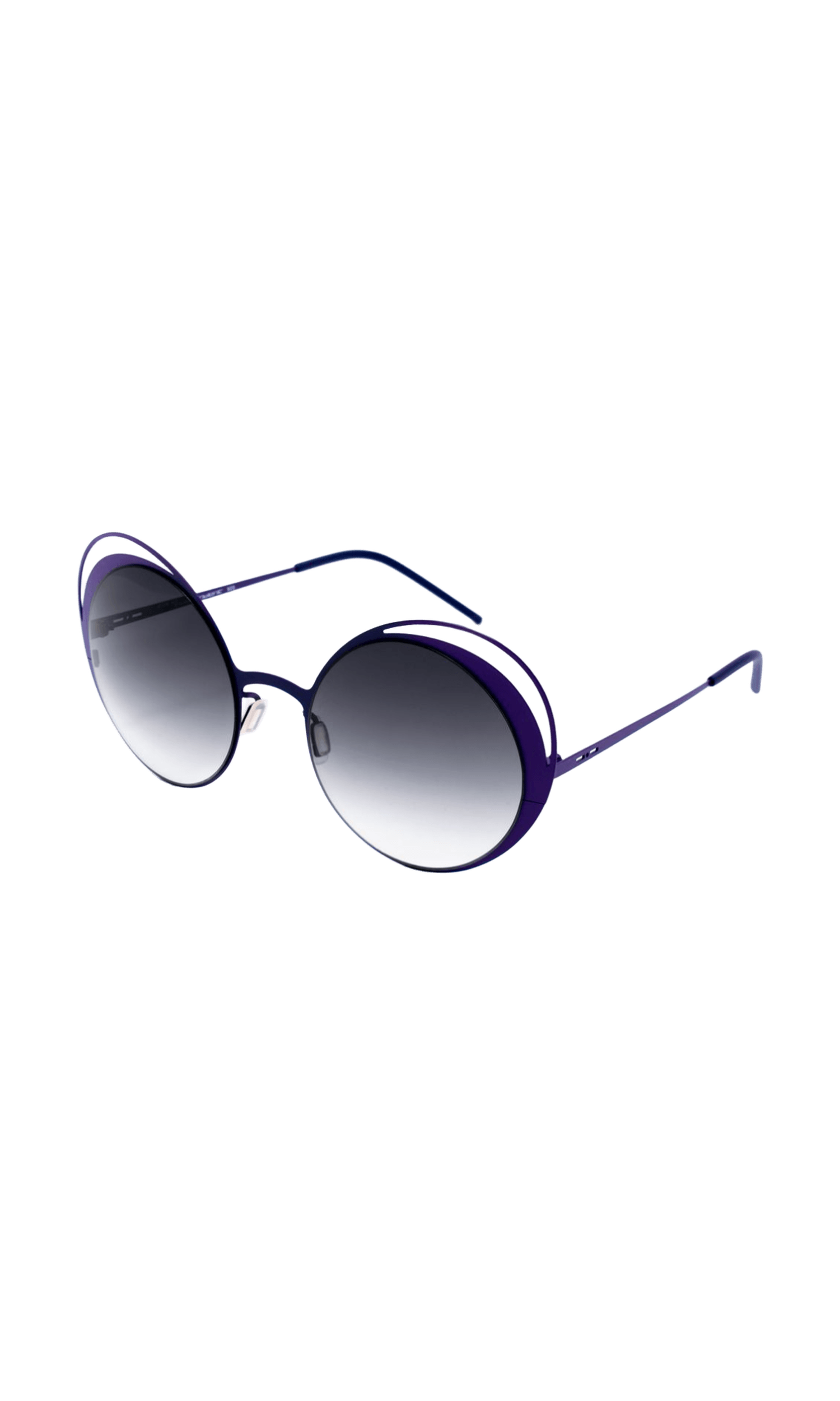 Italia Independent Purple Metal Sunglasses Glam Steals