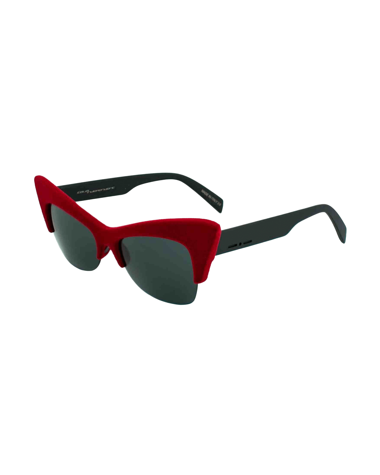Italia Independent Red Acetate Sunglasses Glam Steals