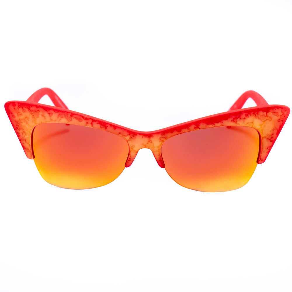 Italia Independent Red Acetate Sunglasses Glam Steals